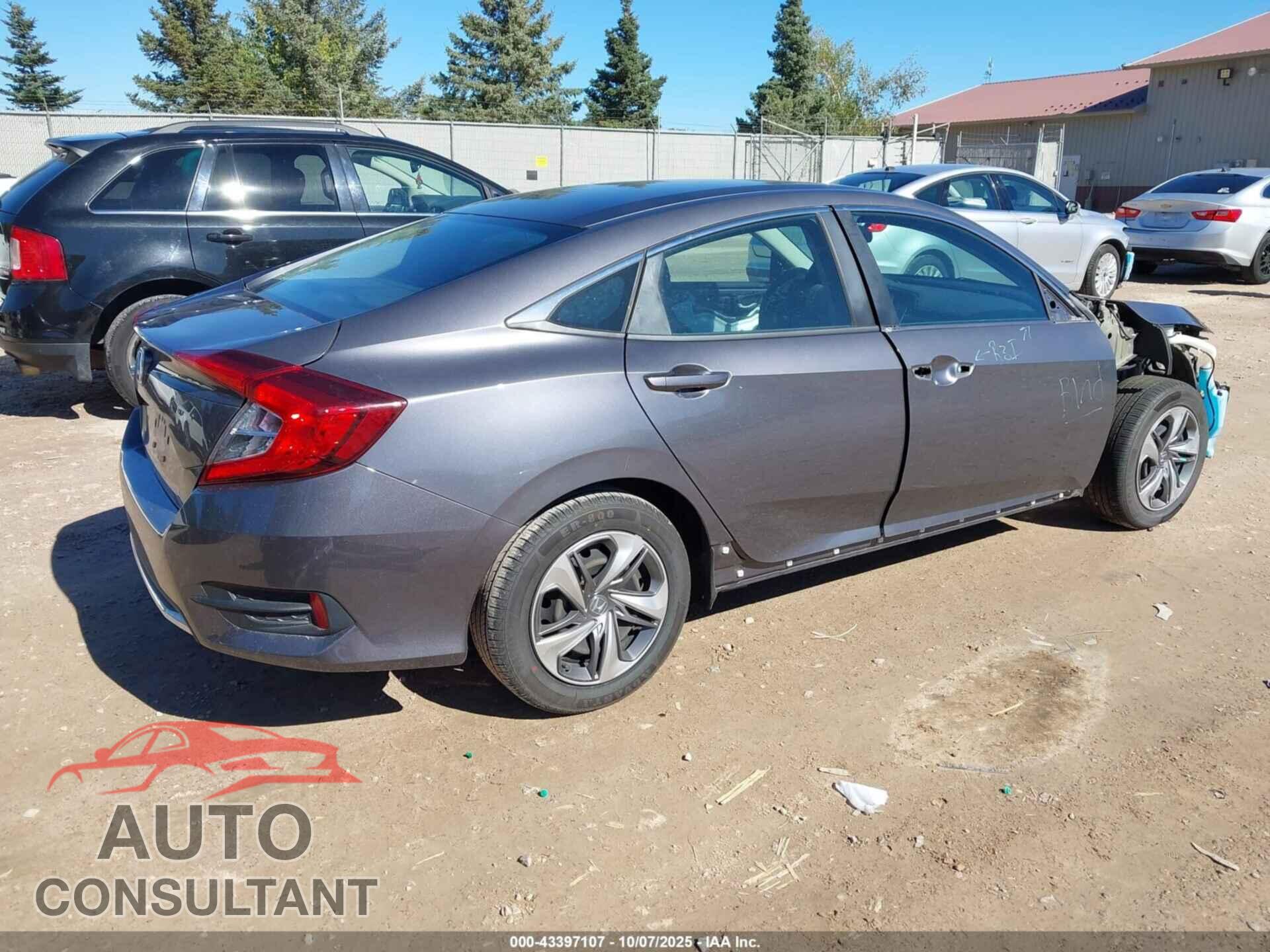 HONDA CIVIC 2019 - 2HGFC2F61KH561476