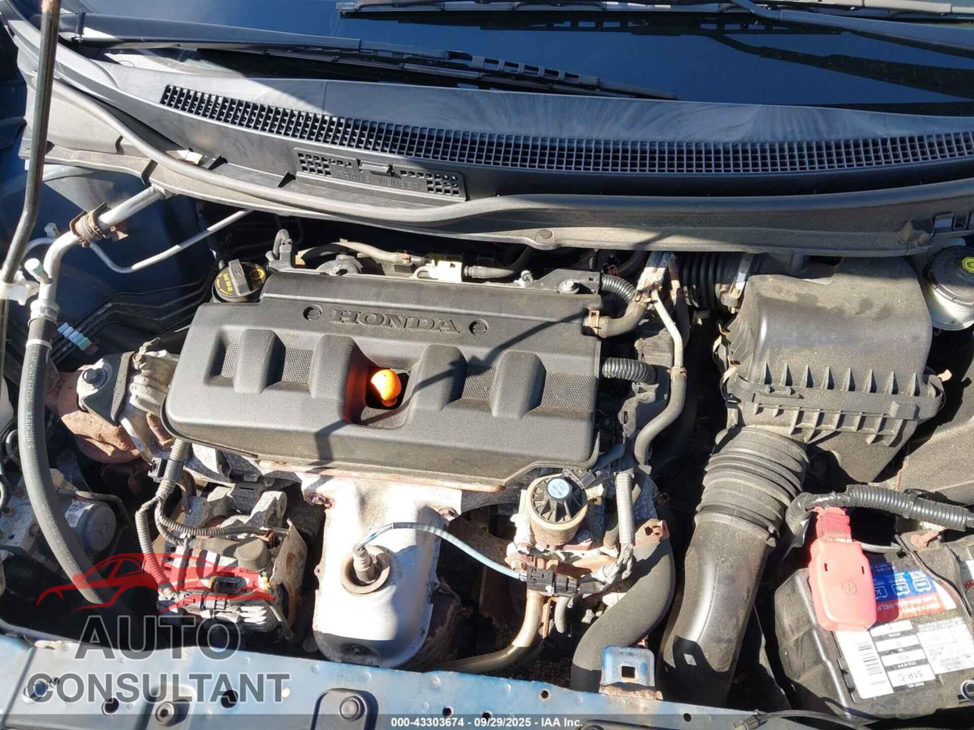 HONDA CIVIC 2012 - 2HGFG3B86CH504161