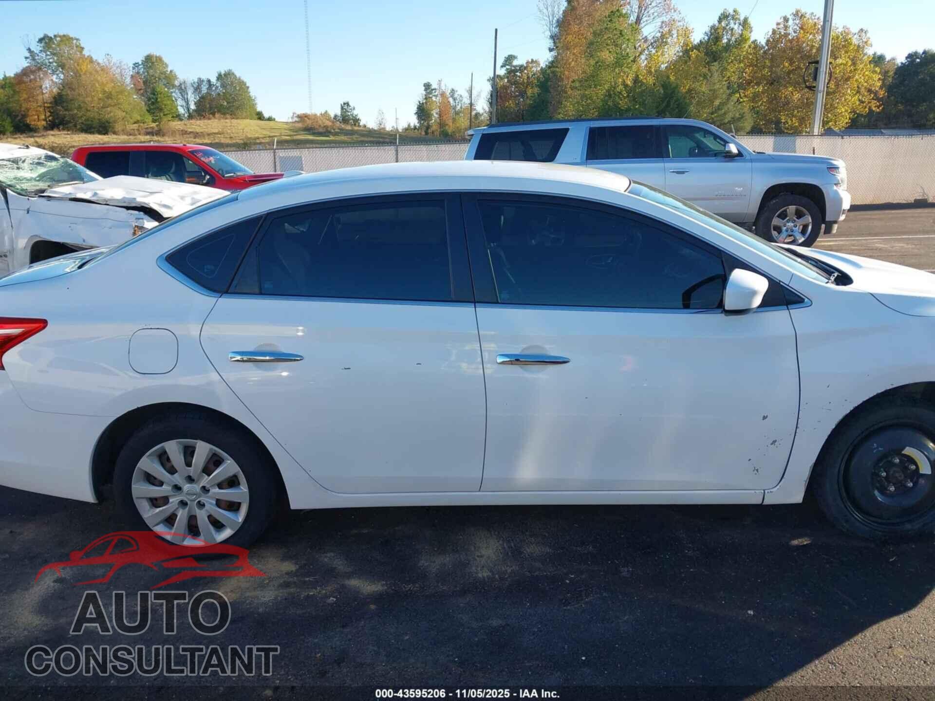 NISSAN SENTRA 2017 - 3N1AB7AP3HL654043