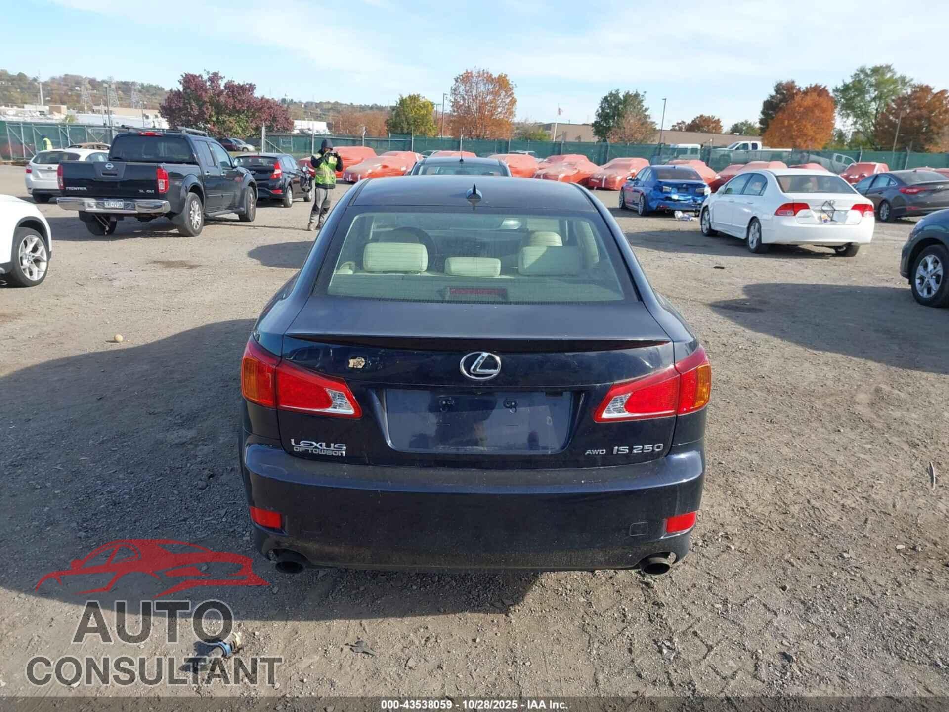 LEXUS IS 250 2010 - JTHCF5C21A5042265