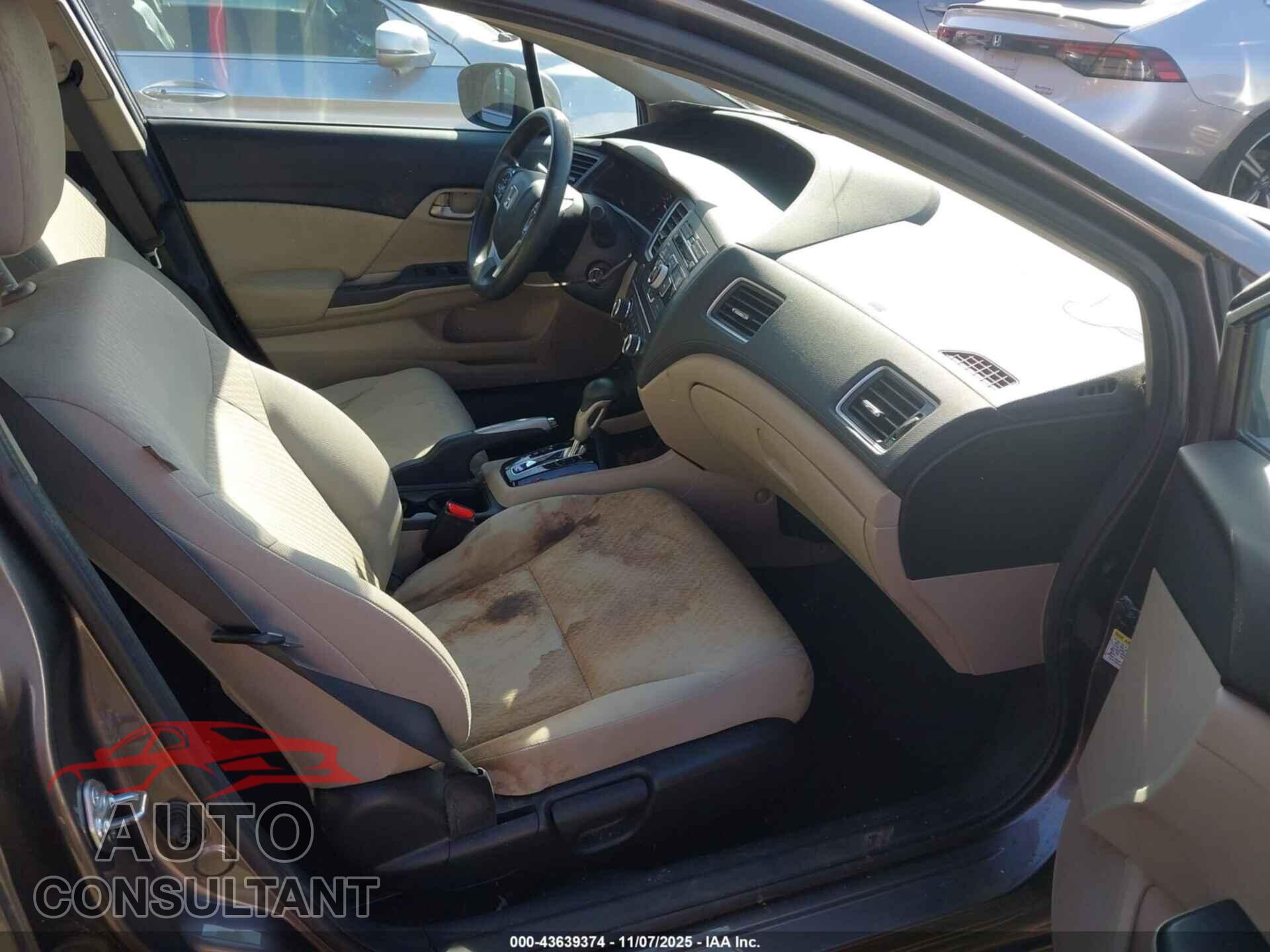 HONDA CIVIC 2015 - 19XFB2F59FE084015
