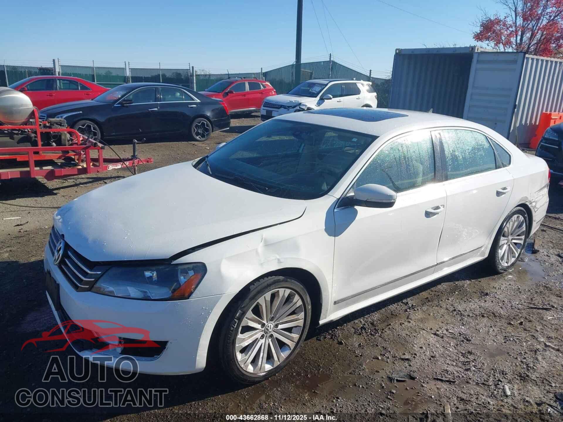 VOLKSWAGEN PASSAT 2015 - 1VWBS7A33FC030330