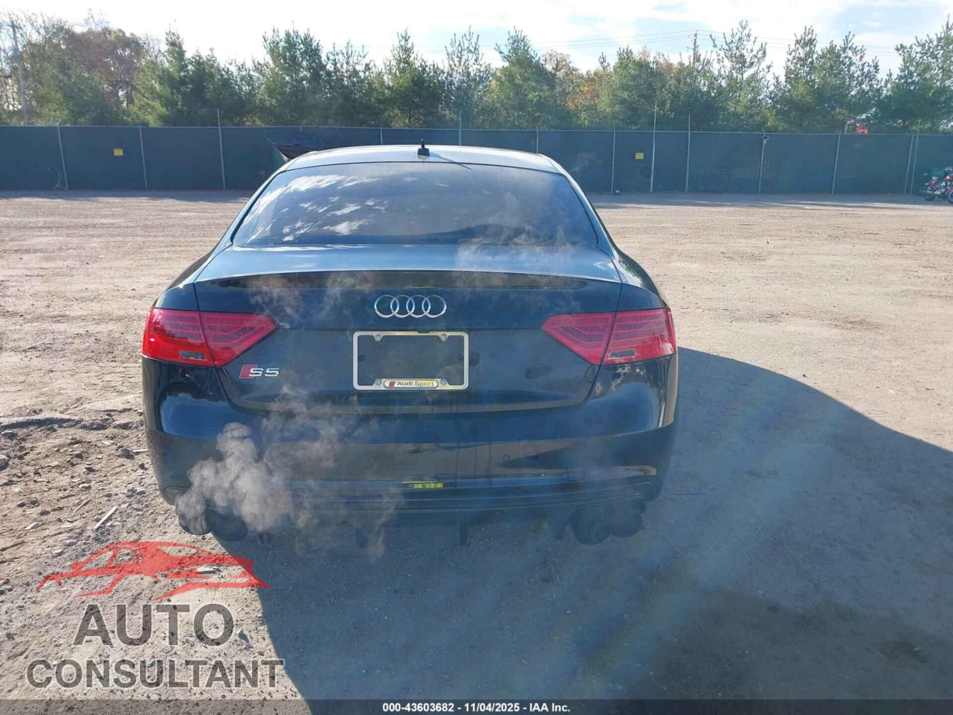 AUDI S5 2013 - WAUCGAFR9DA034777