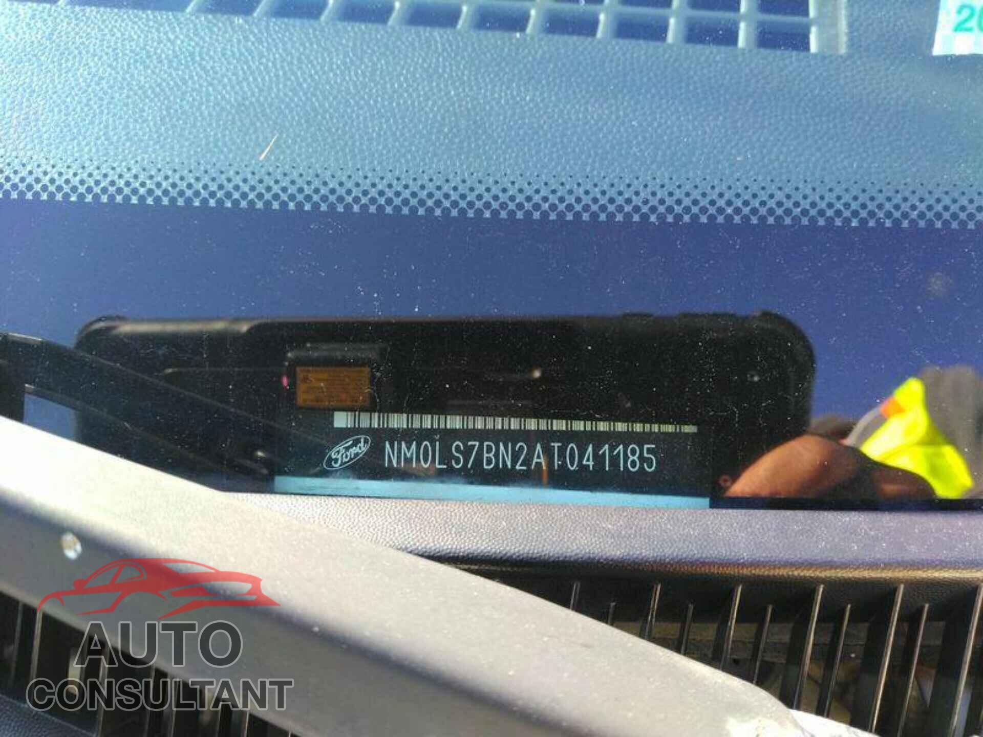 FORD TRANSIT CONNECT 2010 - NM0LS7BN2AT041185