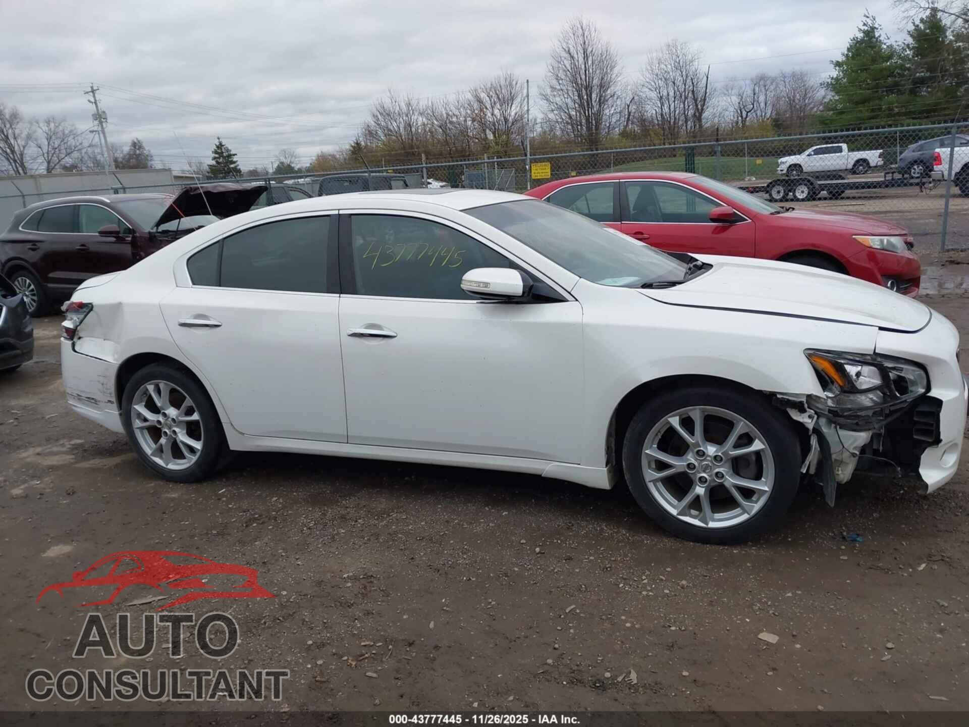NISSAN MAXIMA 2012 - 1N4AA5AP3CC869470