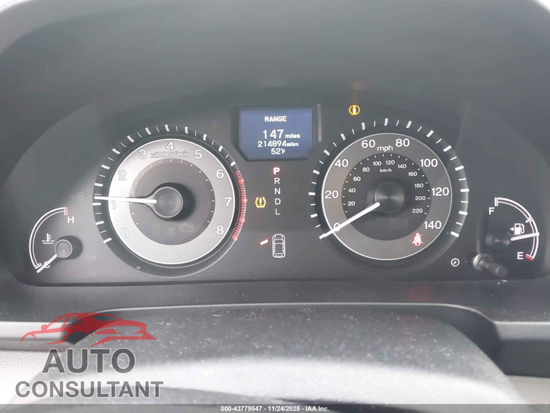 HONDA ODYSSEY 2014 - 5FNRL5H96EB007798