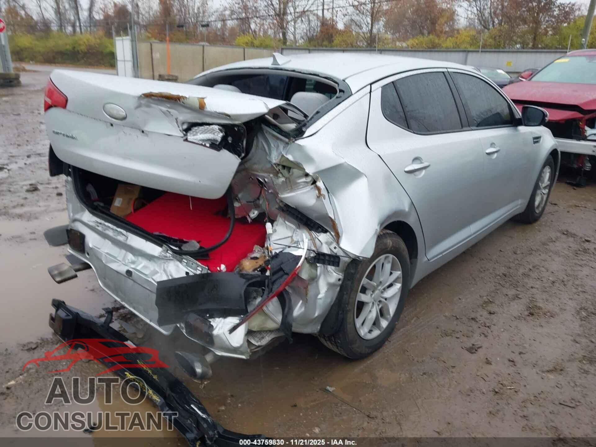 KIA OPTIMA 2013 - KNAGM4A72D5356672