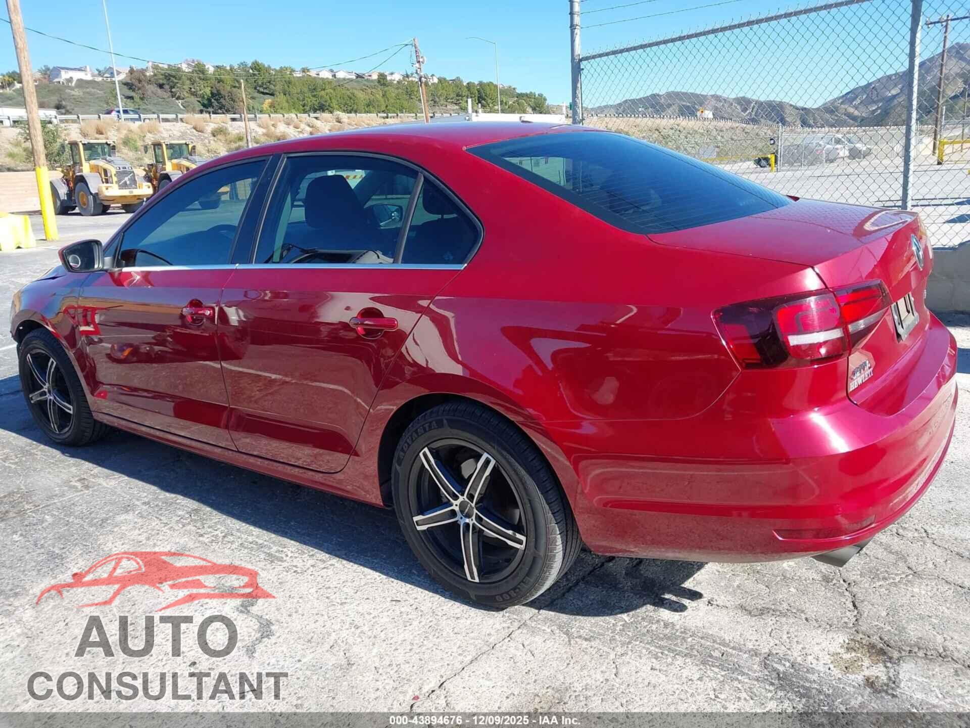 VOLKSWAGEN JETTA 2017 - 3VW2B7AJ6HM390255