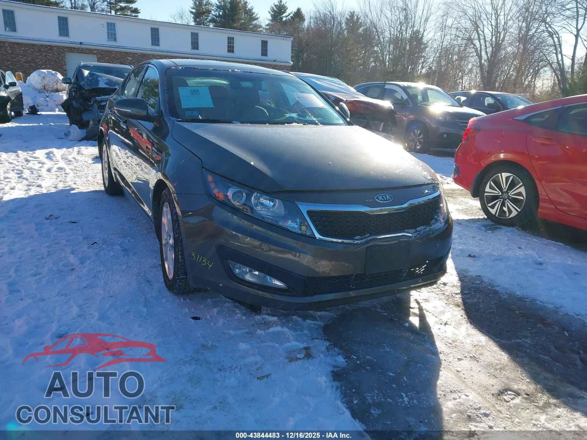 KIA OPTIMA 2012 - 5XXGN4A77CG067085