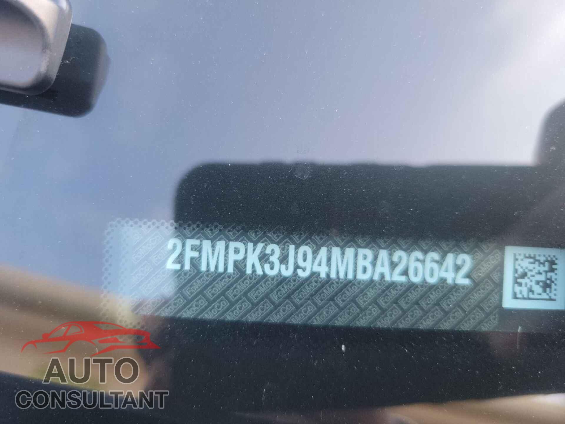 FORD EDGE 2021 - 2FMPK3J94MBA26642