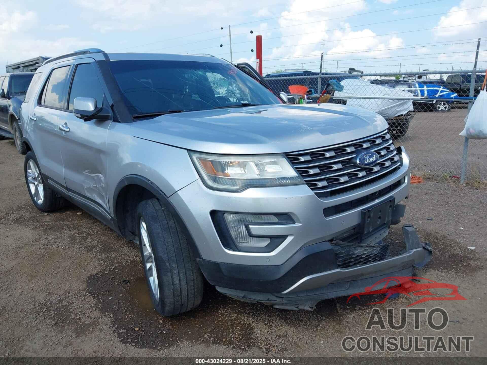 FORD EXPLORER 2017 - 1FM5K7F83HGD63672