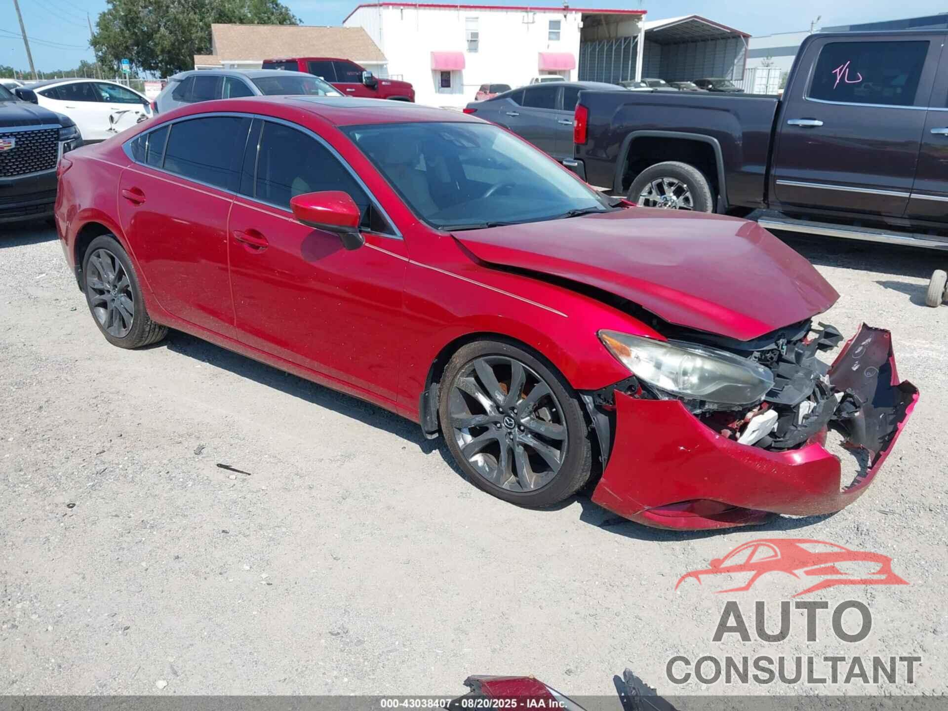 MAZDA MAZDA6 2015 - JM1GJ1W51F1200506