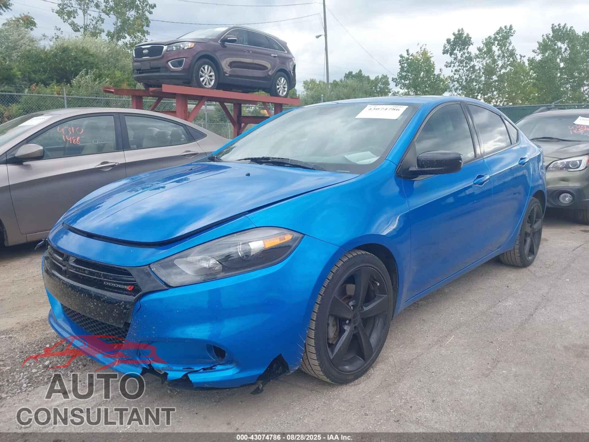 DODGE DART 2015 - 1C3CDFBB1FD266636