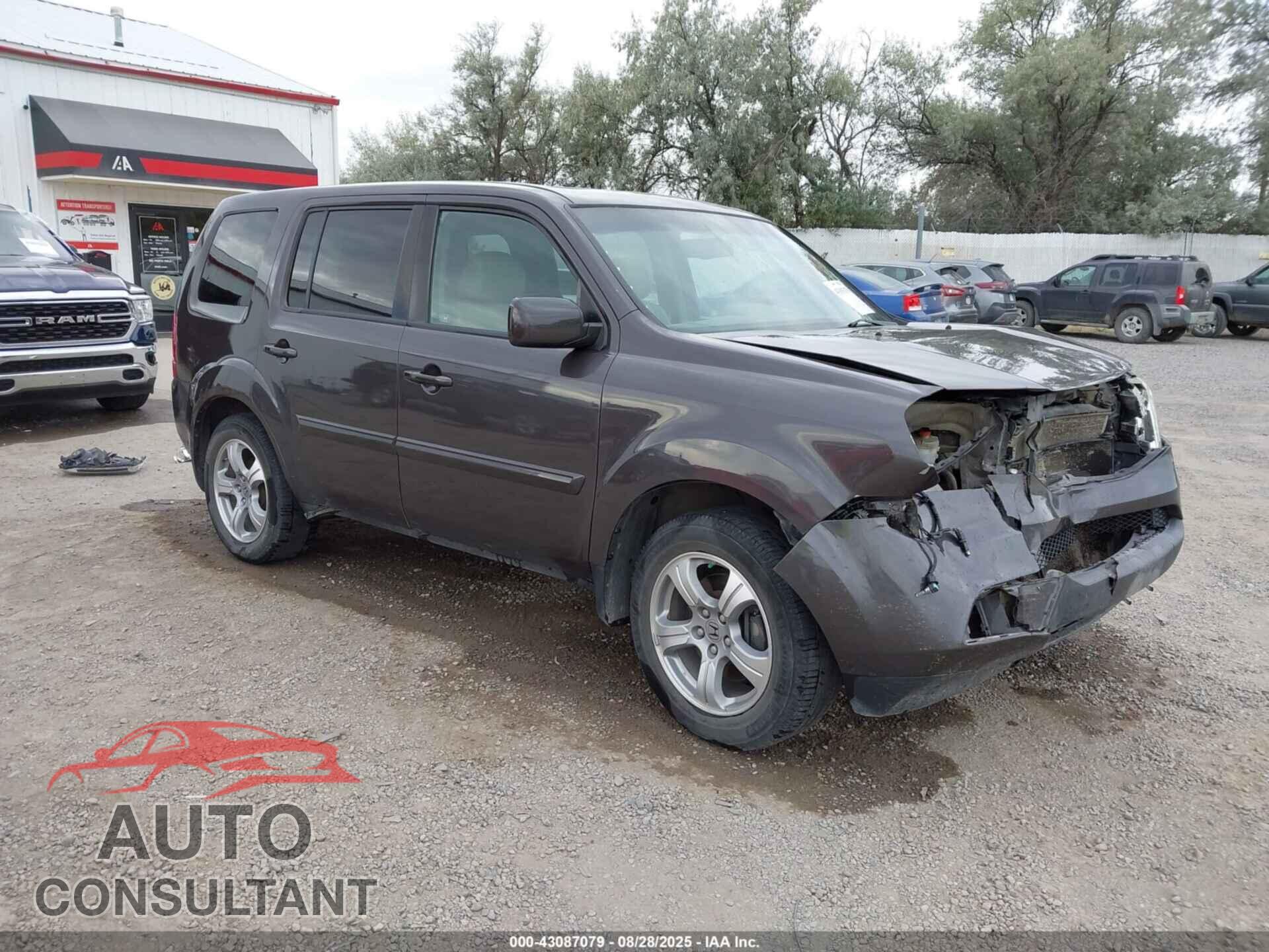 HONDA PILOT 2012 - 5FNYF4H5XCB017144
