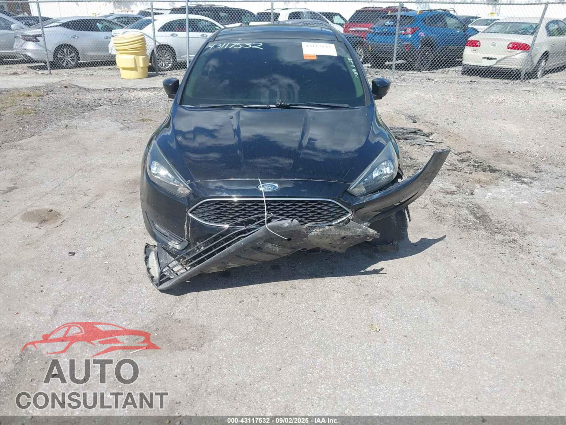 FORD FOCUS 2017 - 1FADP3H23HL243063