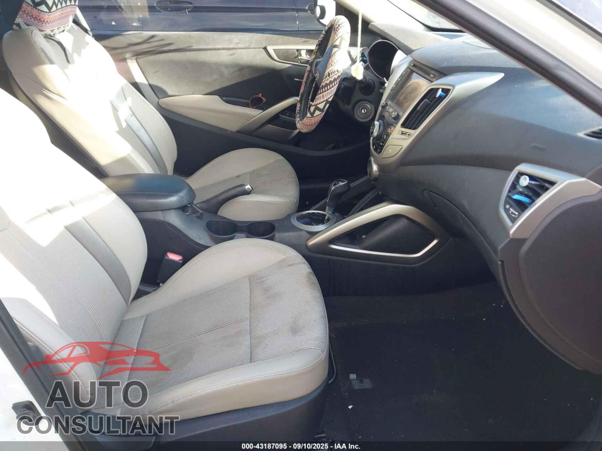 HYUNDAI VELOSTER 2013 - KMHTC6AD4DU086819