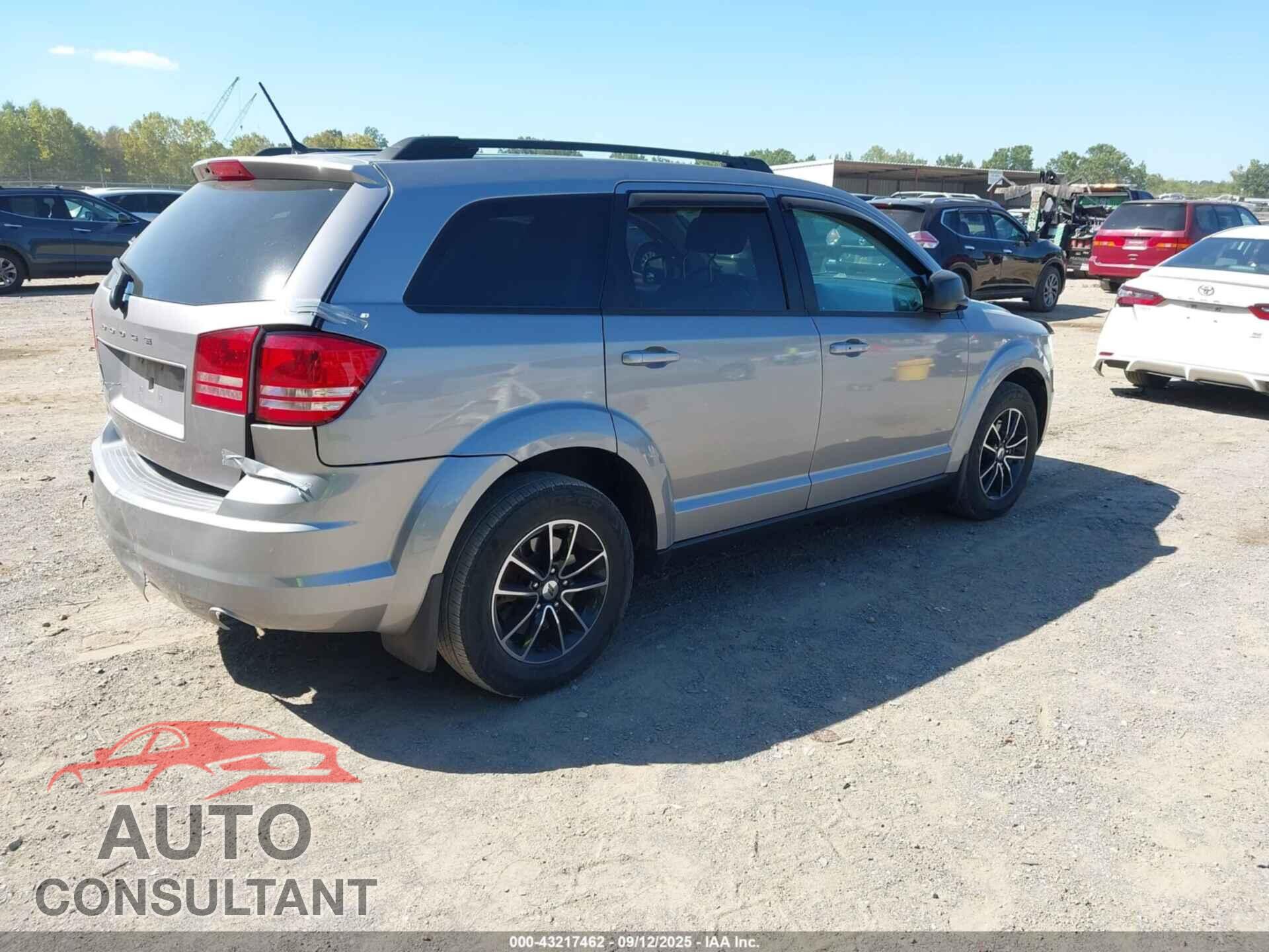 DODGE JOURNEY 2018 - 3C4PDCAB0JT382846