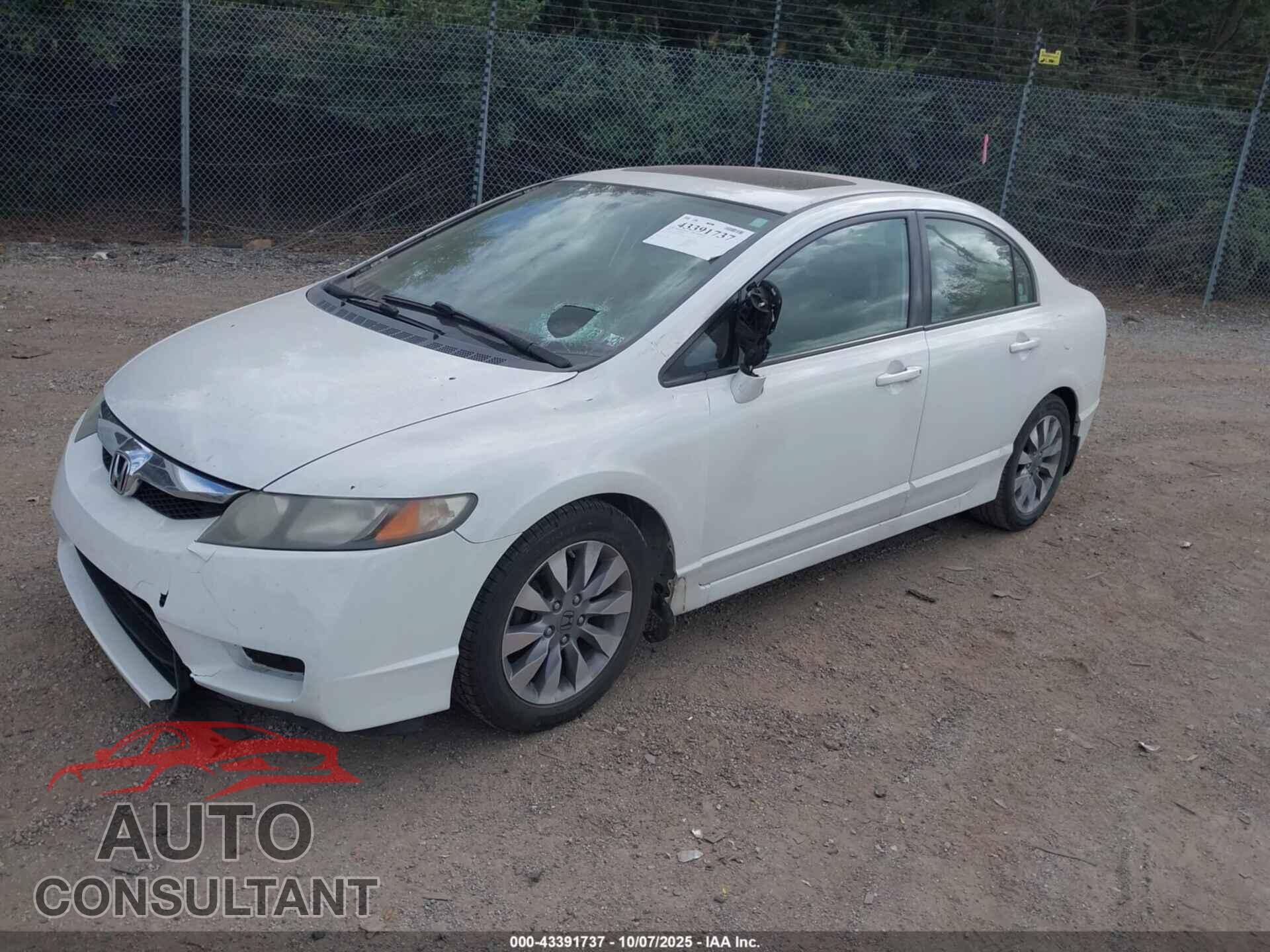 HONDA CIVIC 2009 - 2HGFA168X9H509663
