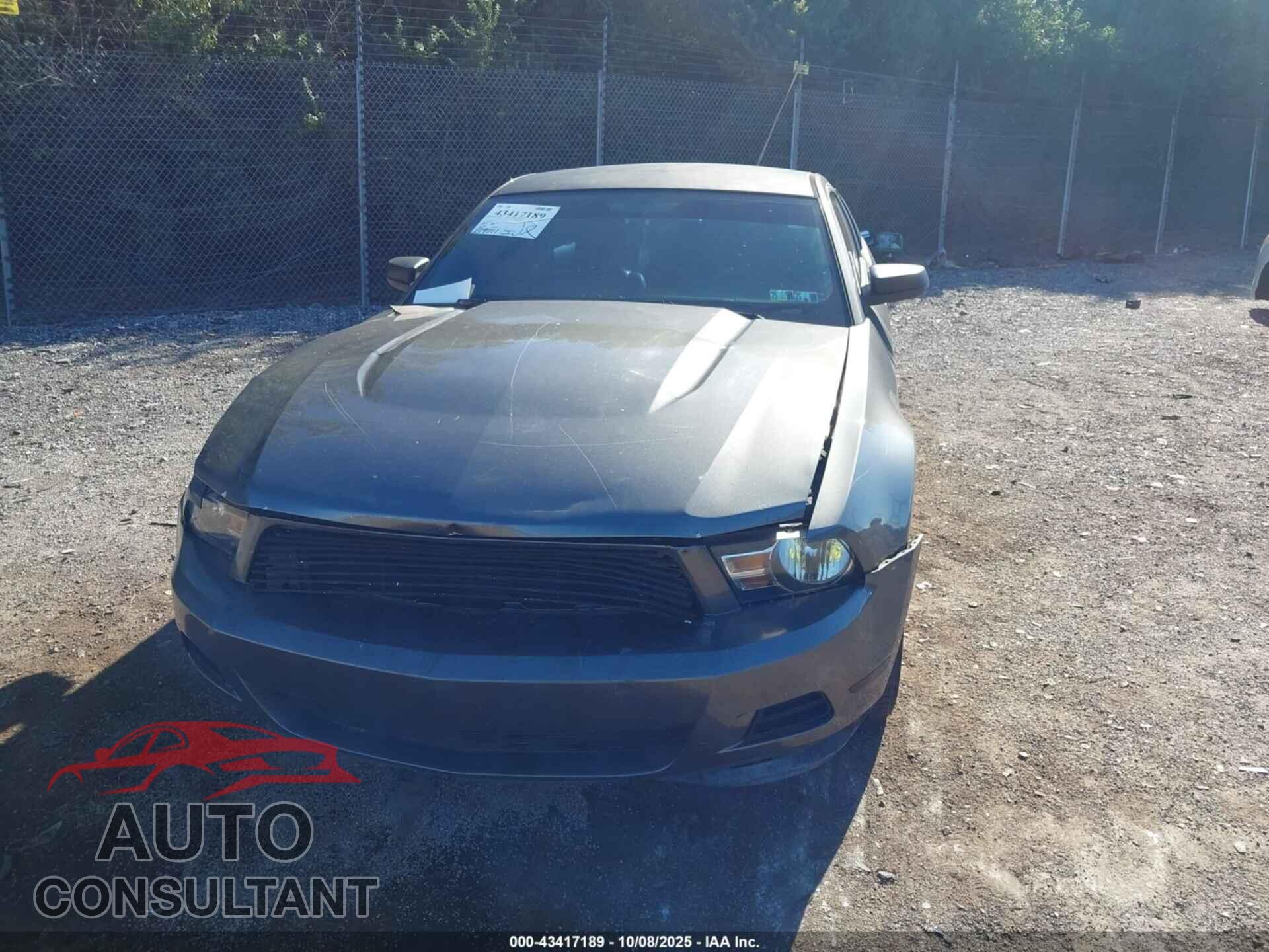 FORD MUSTANG 2011 - 1ZVBP8AM2B5166429