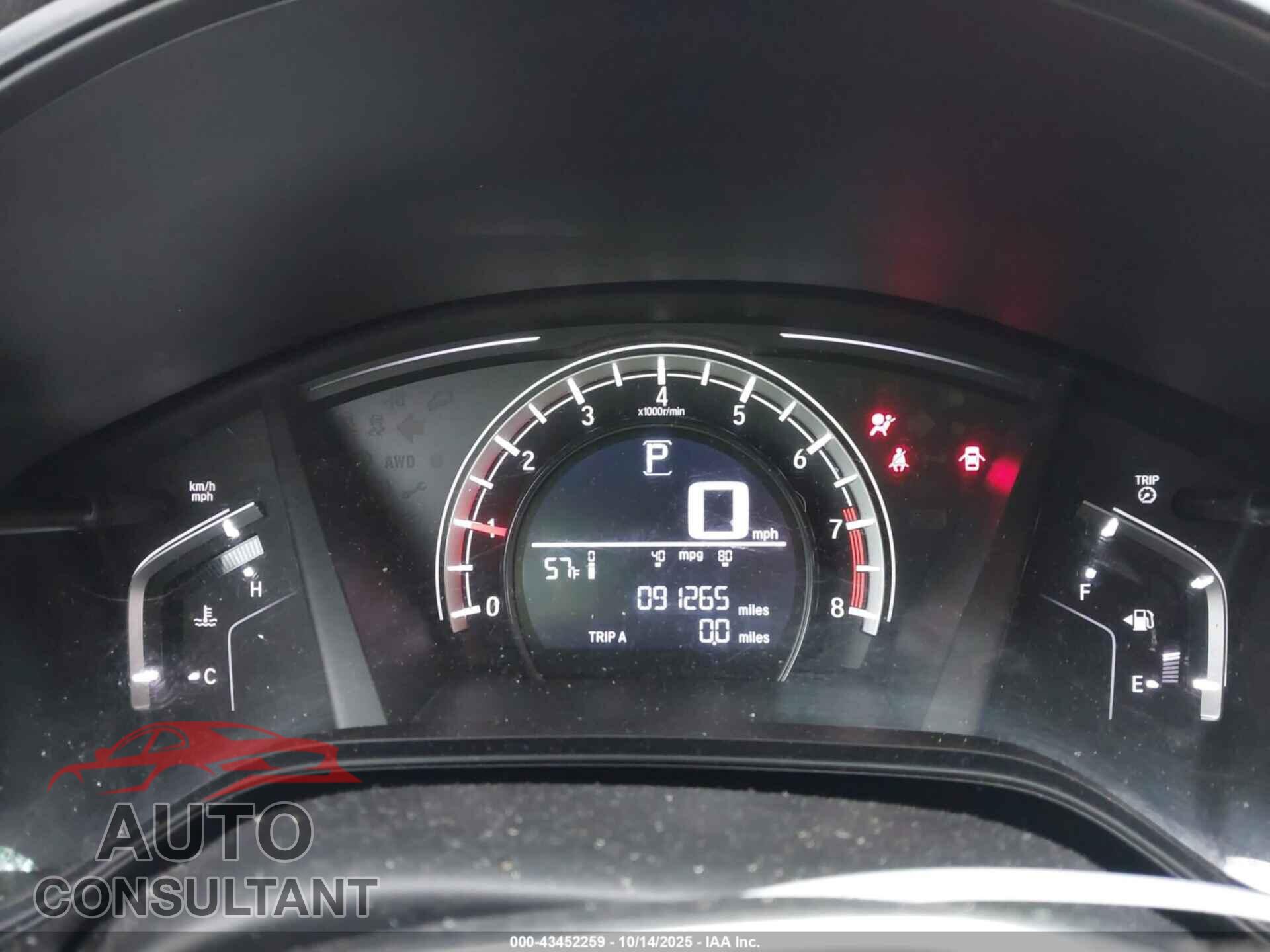 HONDA CR-V 2017 - 5J6RW5H32HL000135