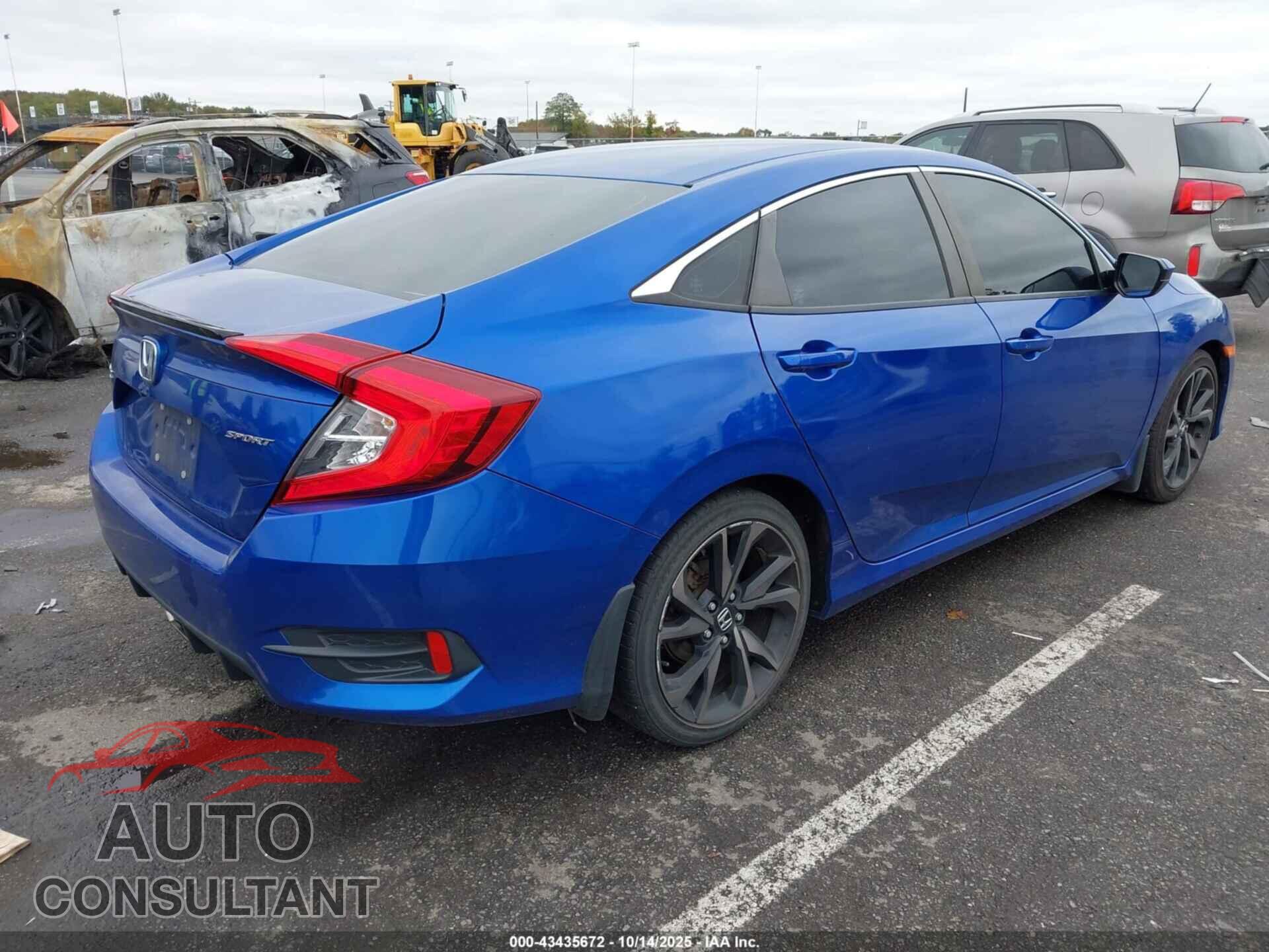 HONDA CIVIC 2020 - 2HGFC2F88LH593487