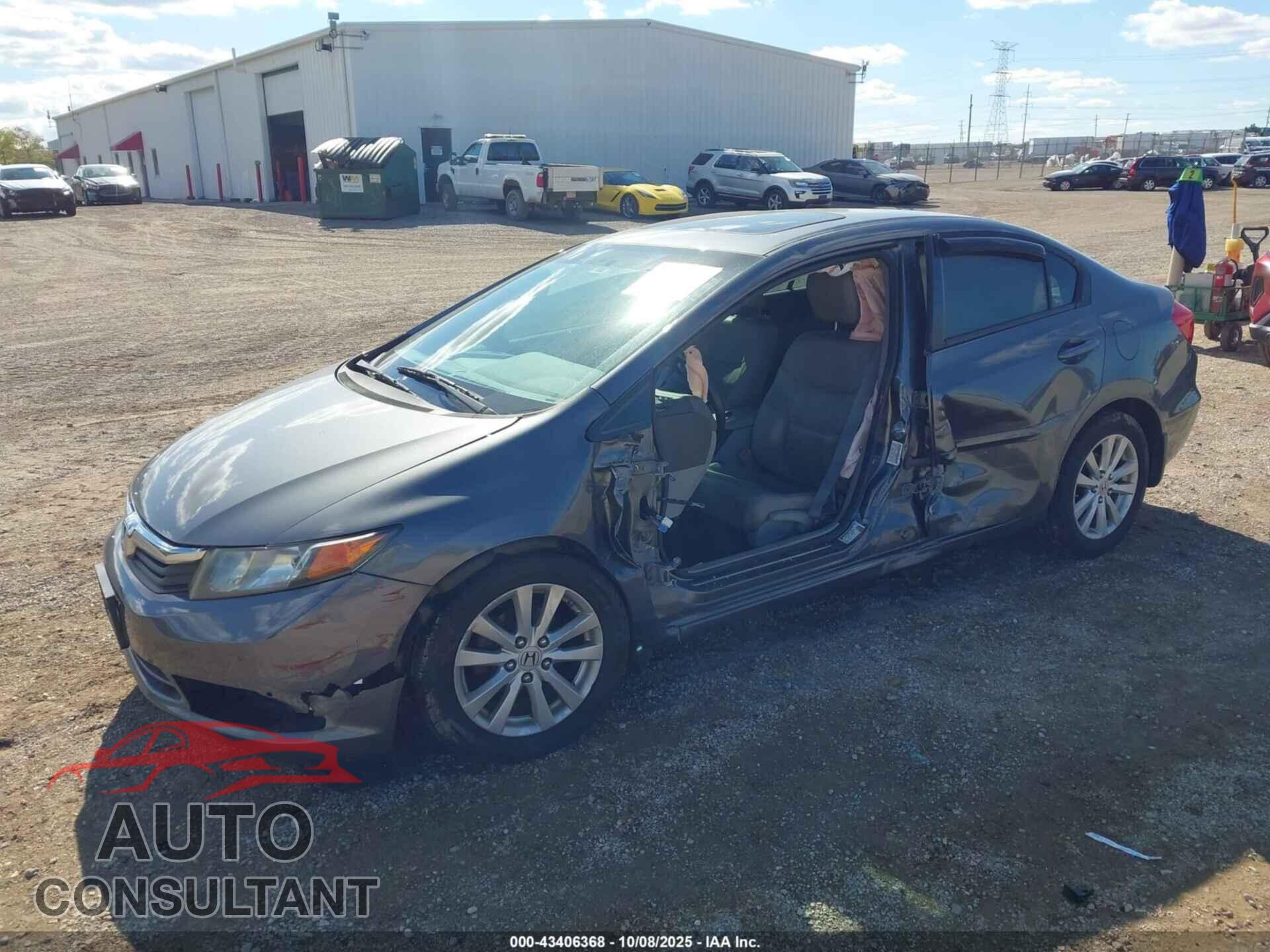 HONDA CIVIC 2012 - 19XFB2F96CE008993