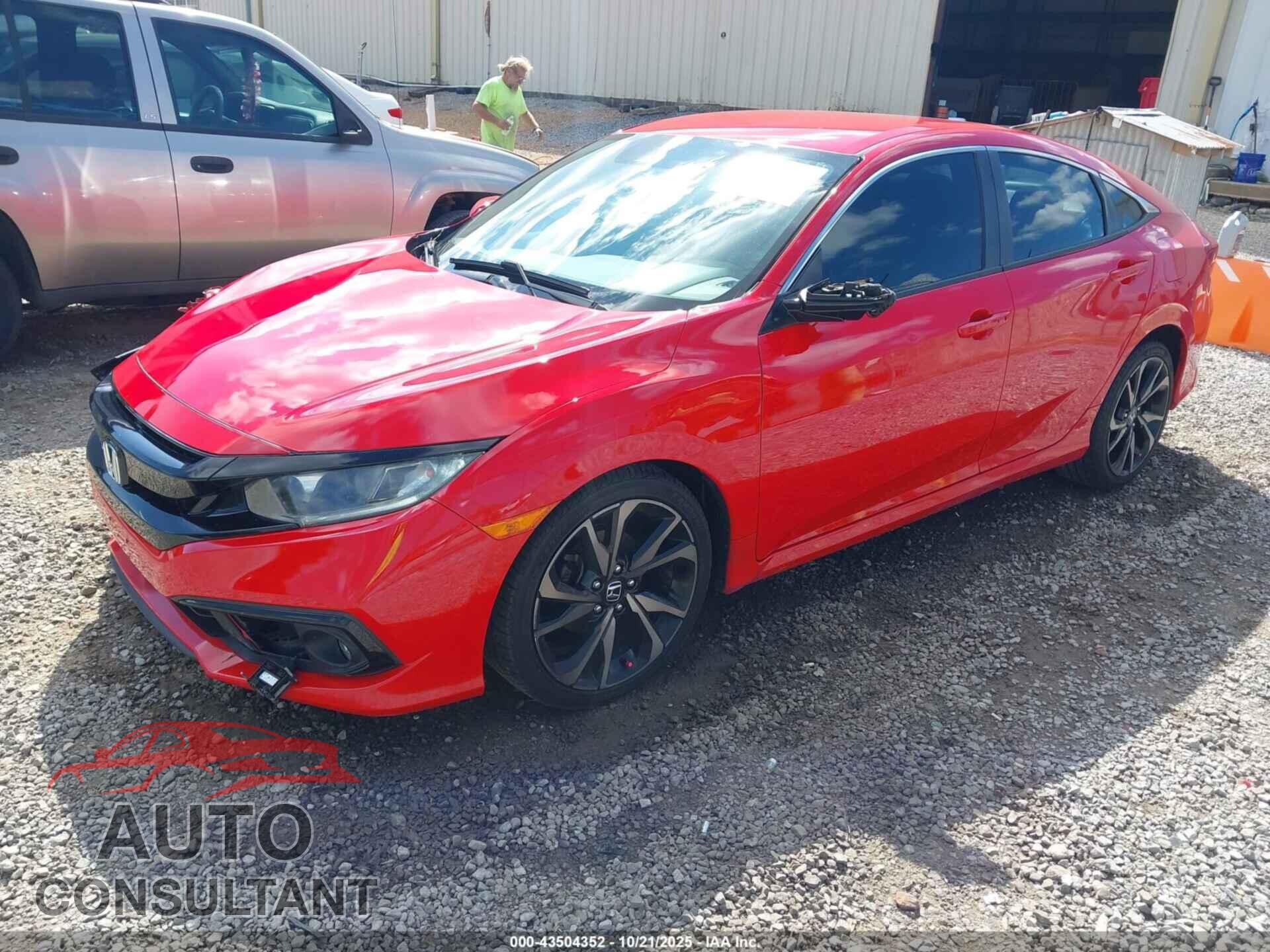 HONDA CIVIC 2019 - 2HGFC2F81KH583897