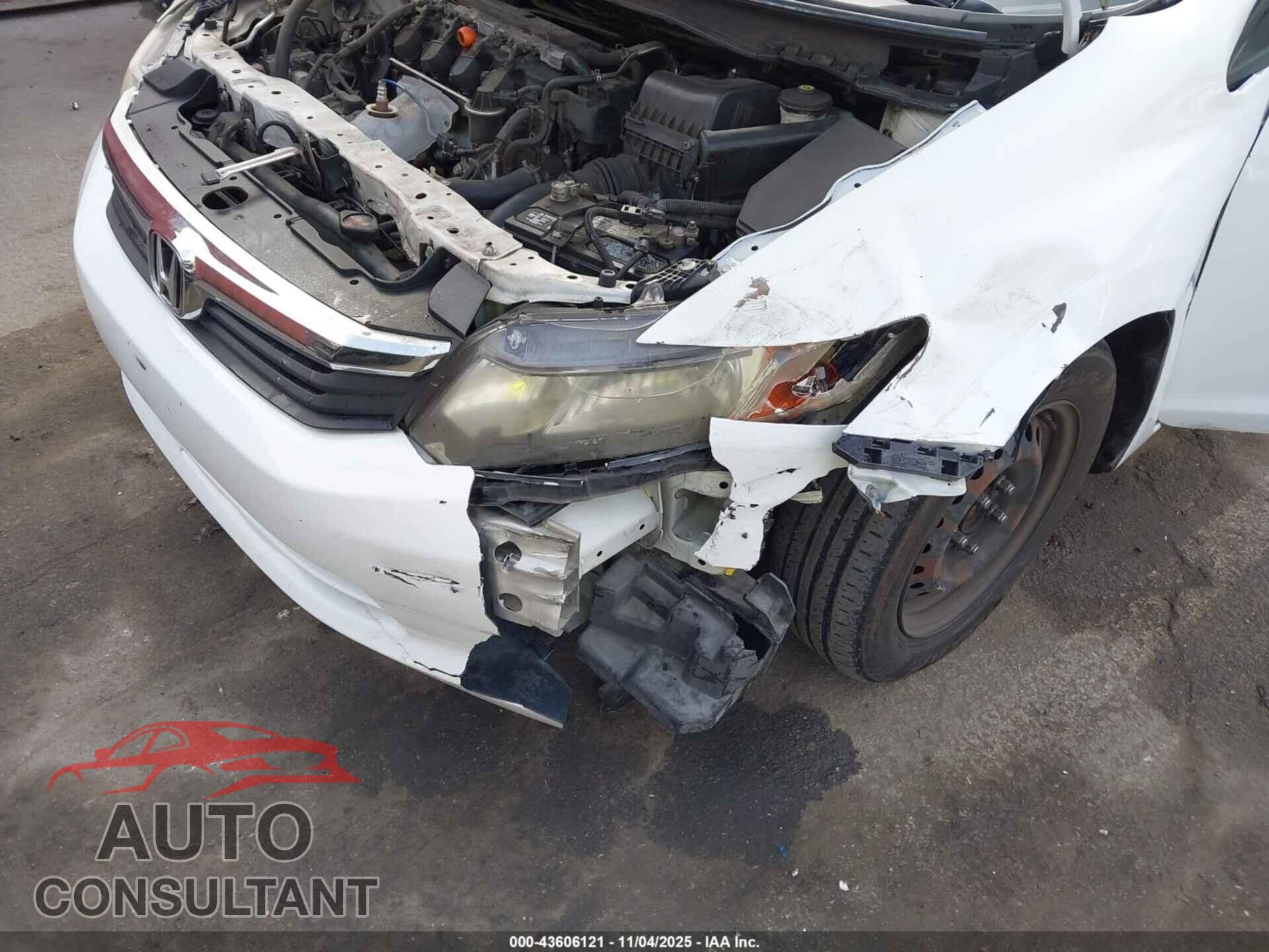 HONDA CIVIC 2012 - 2HGFB2F51CH581335