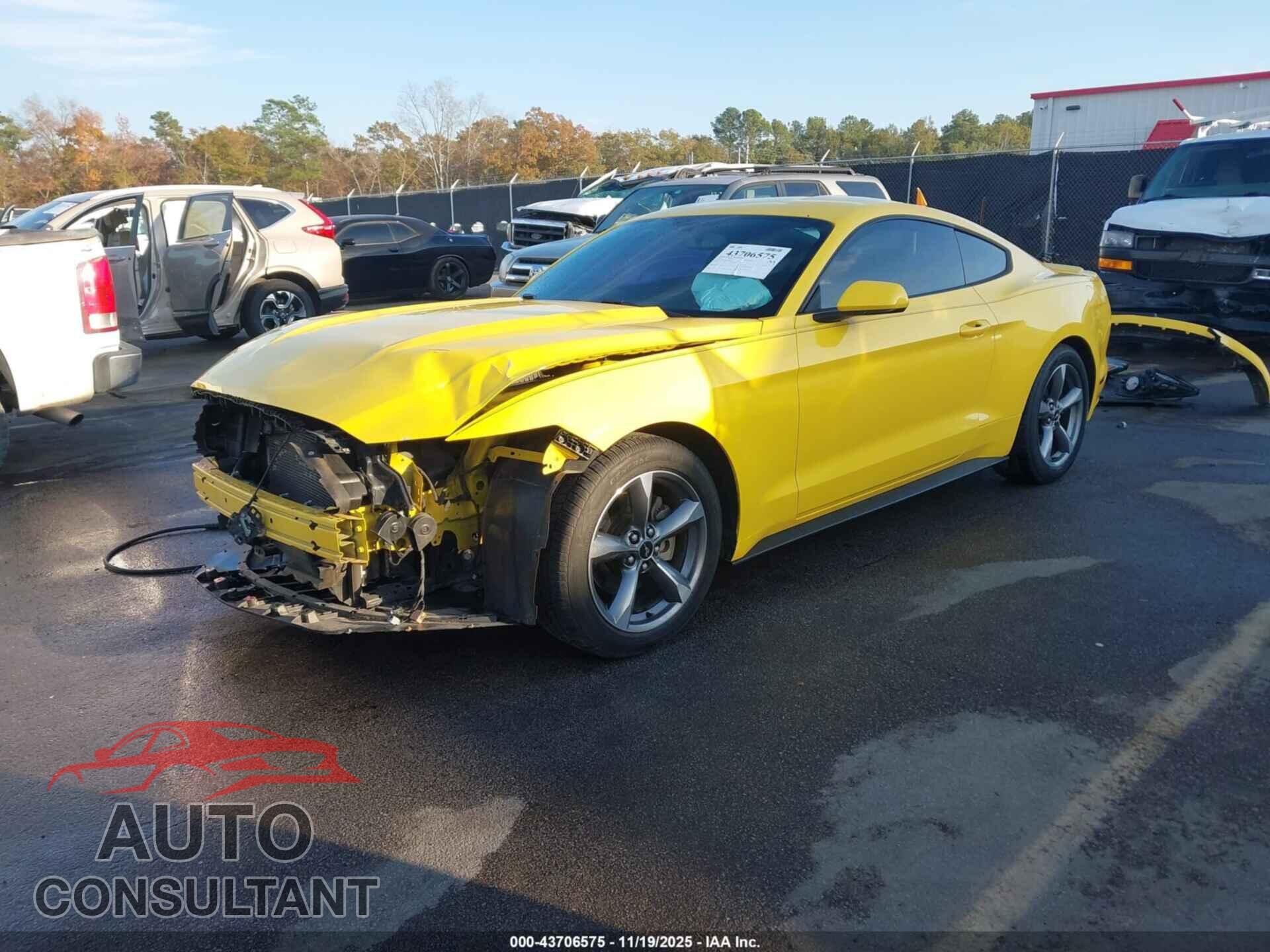 FORD MUSTANG 2016 - 1FA6P8AM0G5296307
