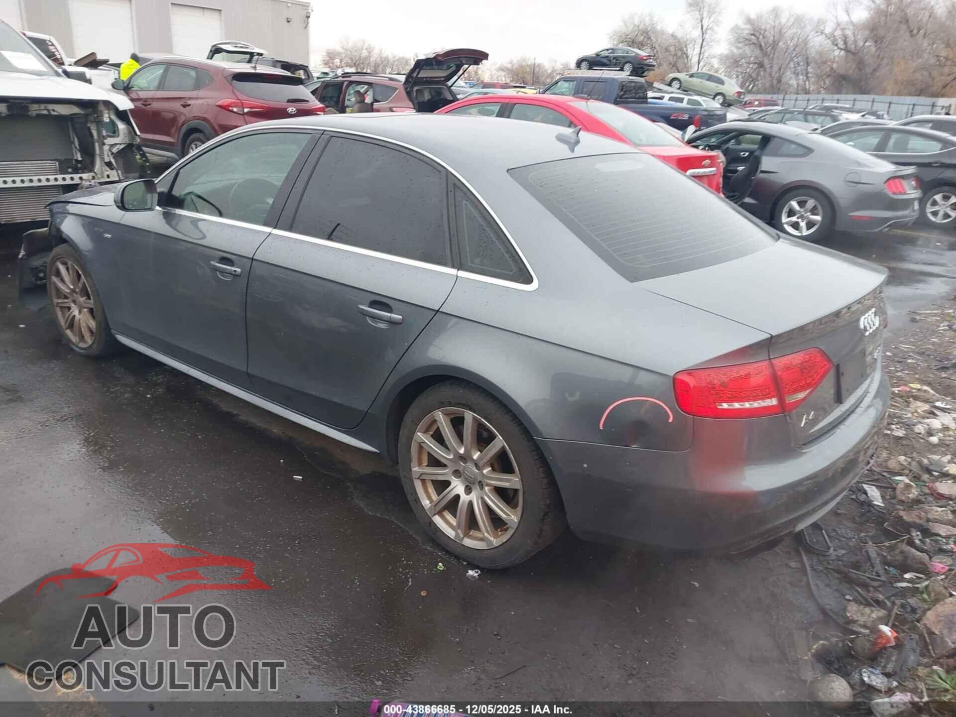 AUDI A4 2012 - WAUFFAFL1CA112995