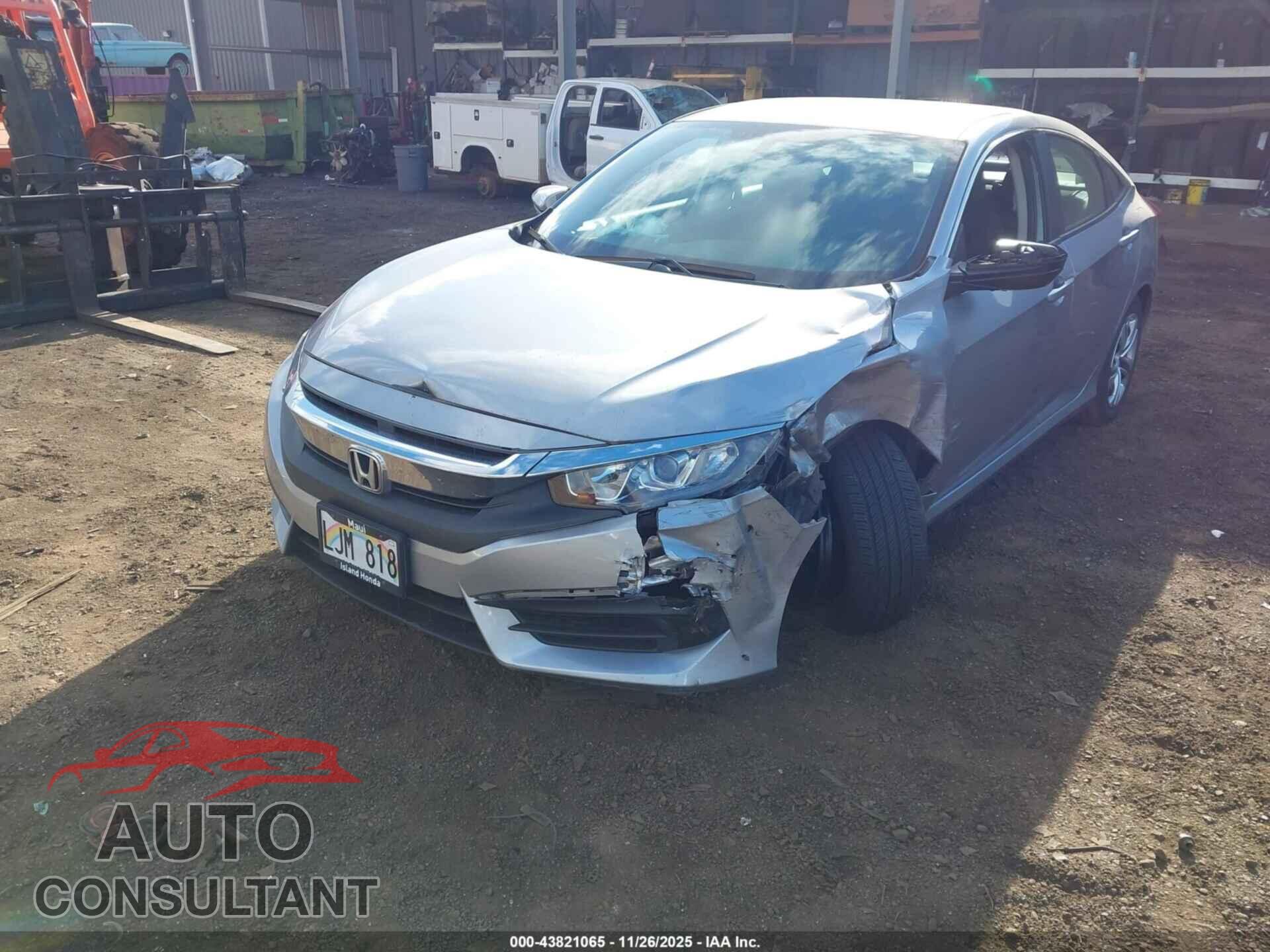 HONDA CIVIC 2018 - 2HGFC2F56JH561513