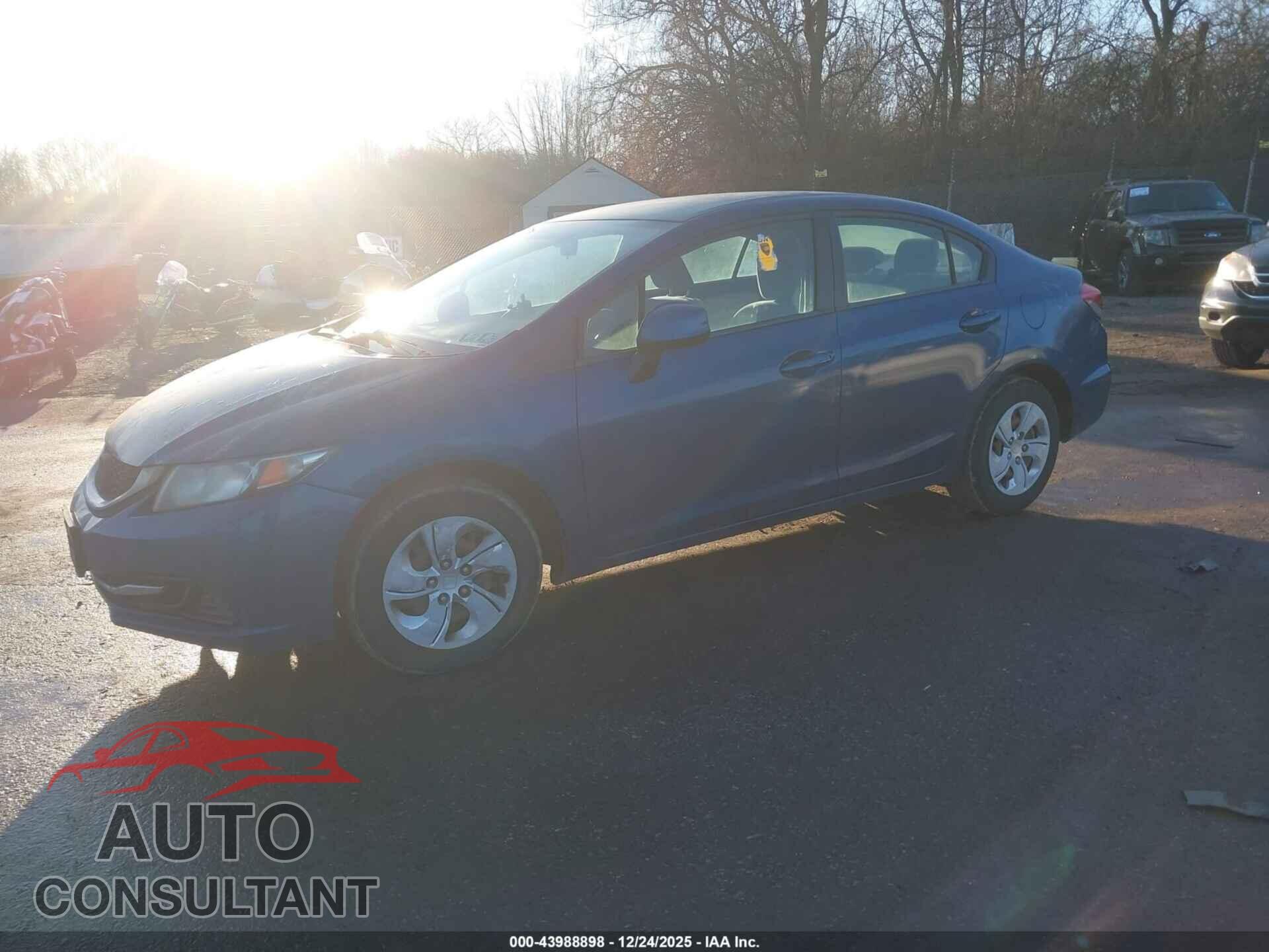 HONDA CIVIC 2013 - 19XFB2F57DE214869