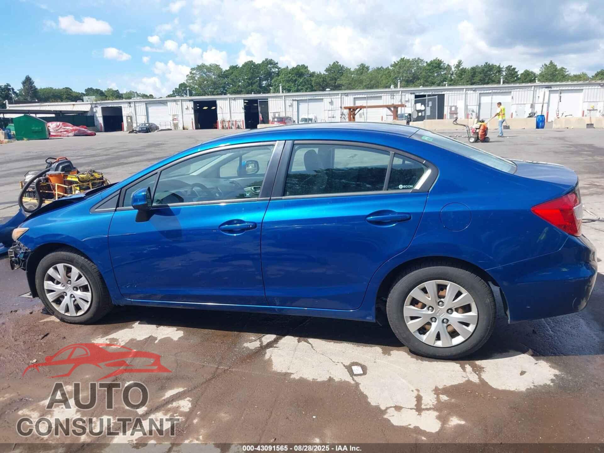 HONDA CIVIC 2012 - 2HGFB2F59CH514529