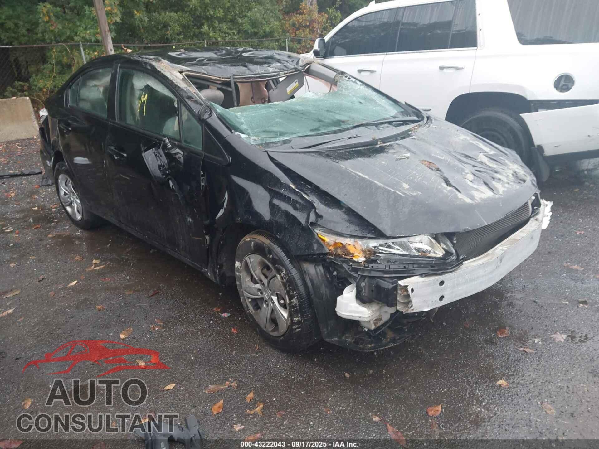 HONDA CIVIC 2014 - 19XFB2F50EE237606