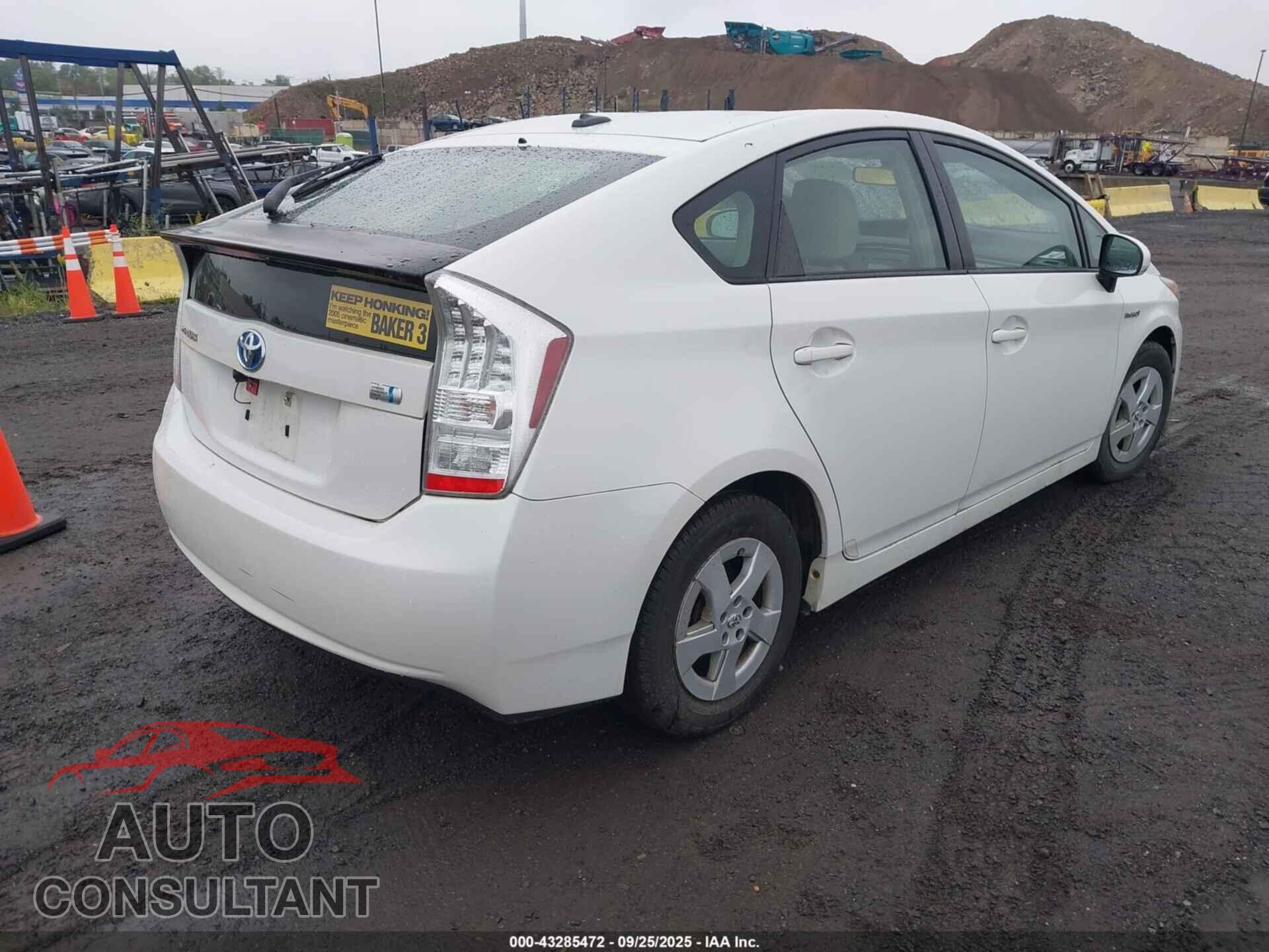 TOYOTA PRIUS 2010 - JTDKN3DU4A0242848