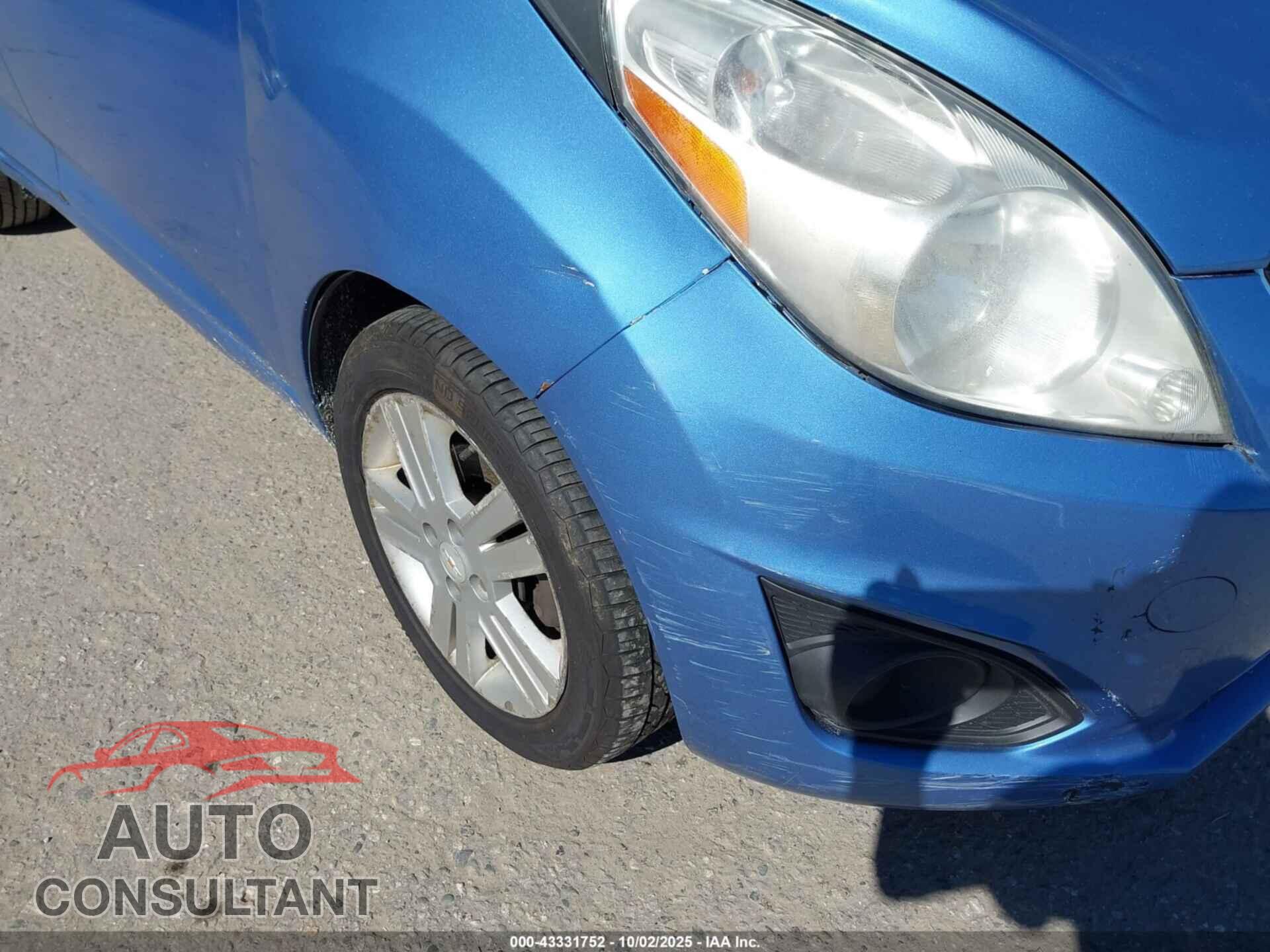 CHEVROLET SPARK 2013 - KL8CB6S93DC510460