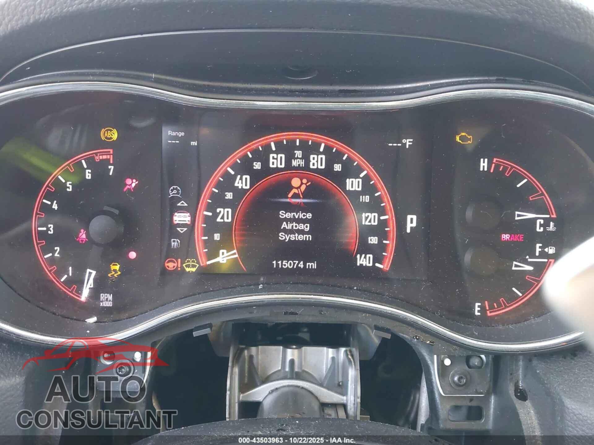 DODGE DURANGO 2017 - 1C4RDHDG8HC771088