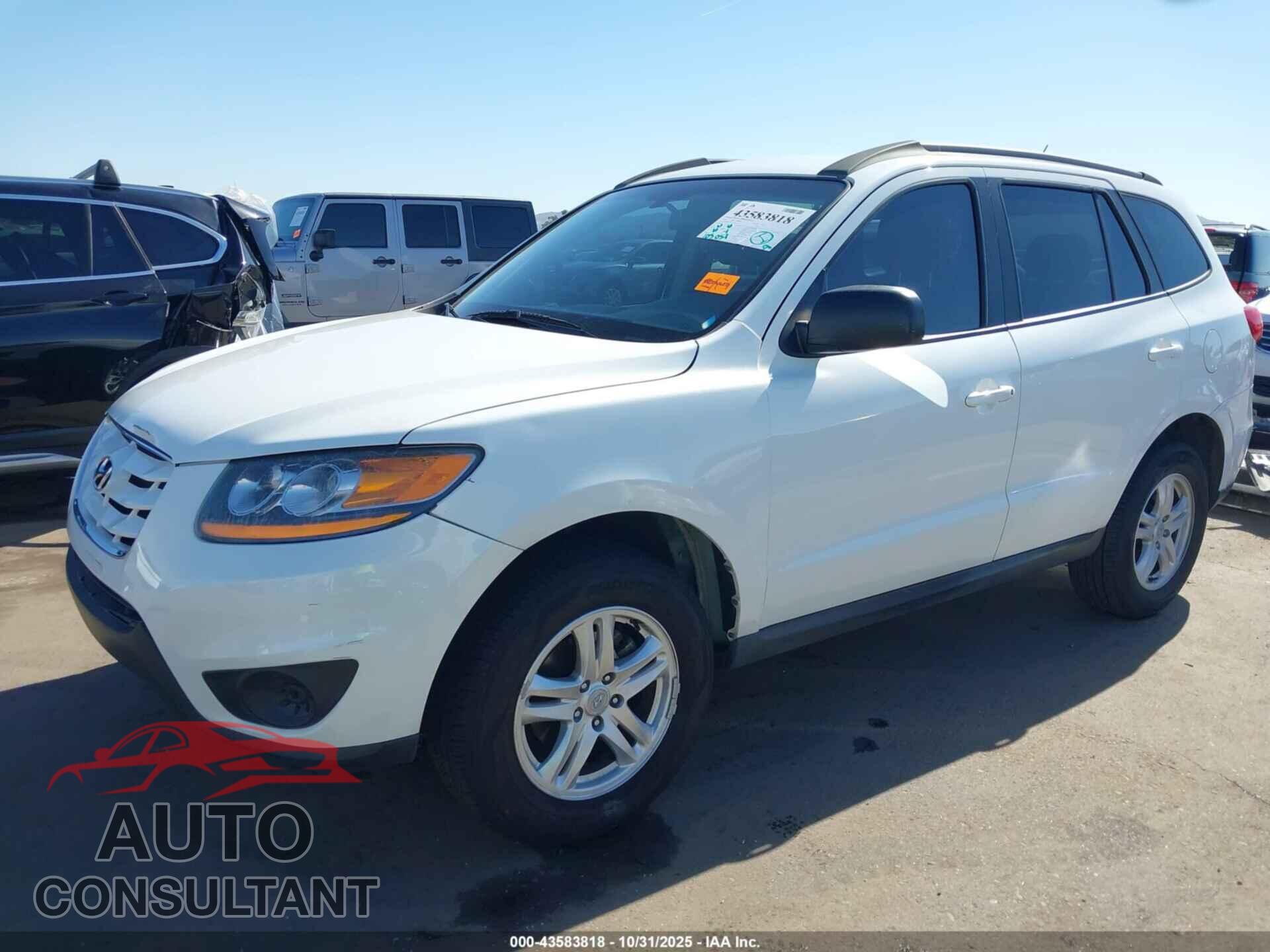 HYUNDAI SANTA FE 2010 - 5NMSG3AB5AH406752
