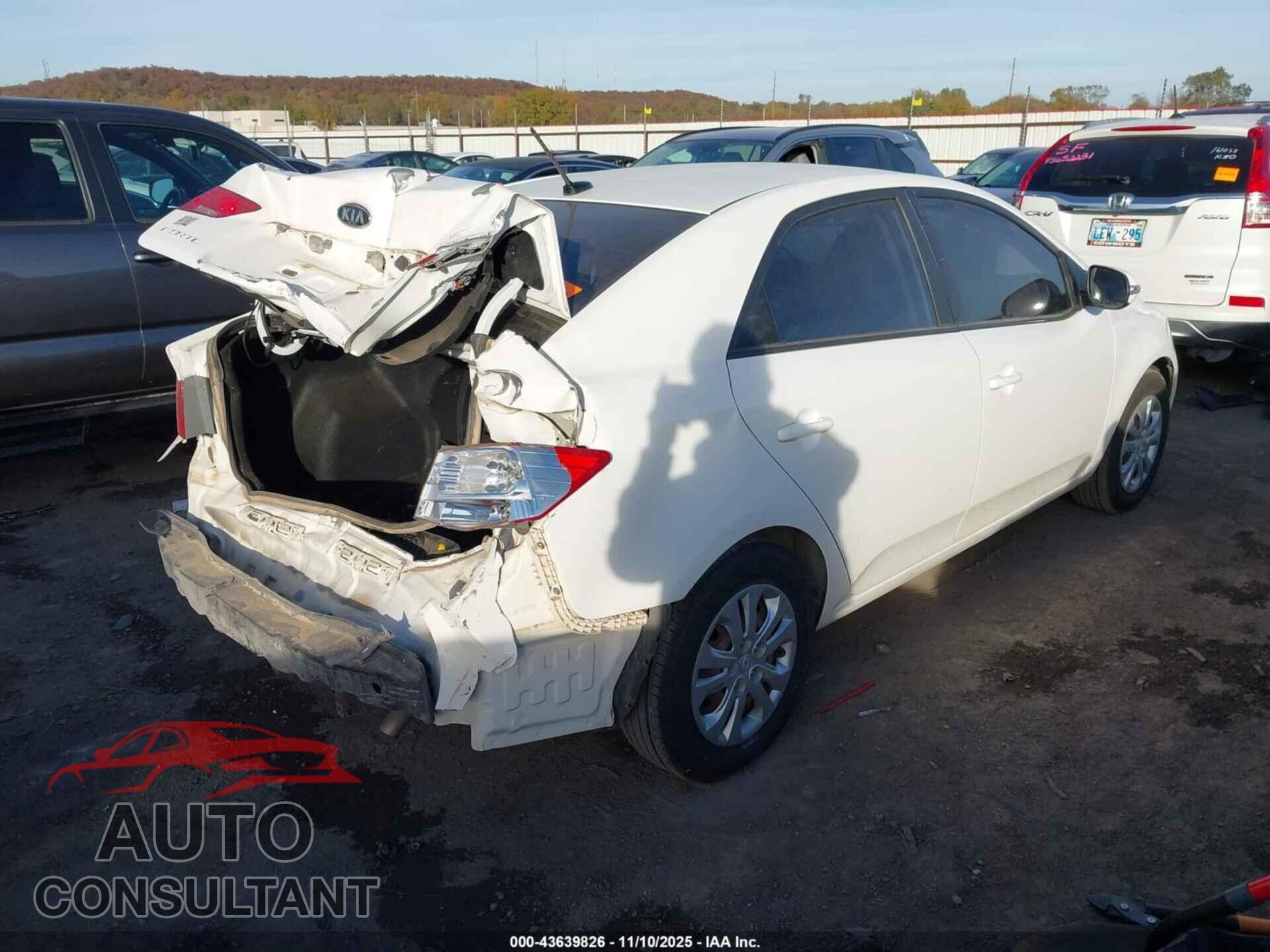 KIA FORTE 2010 - KNAFU4A28A5166810