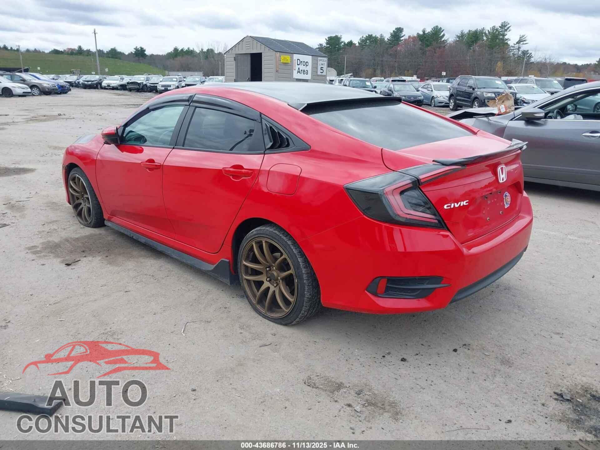 HONDA CIVIC 2016 - 2HGFC2F58GH527680