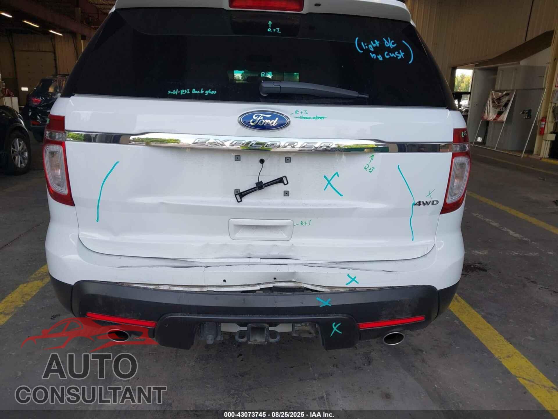 FORD EXPLORER 2015 - 1FM5K8B81FGA77702