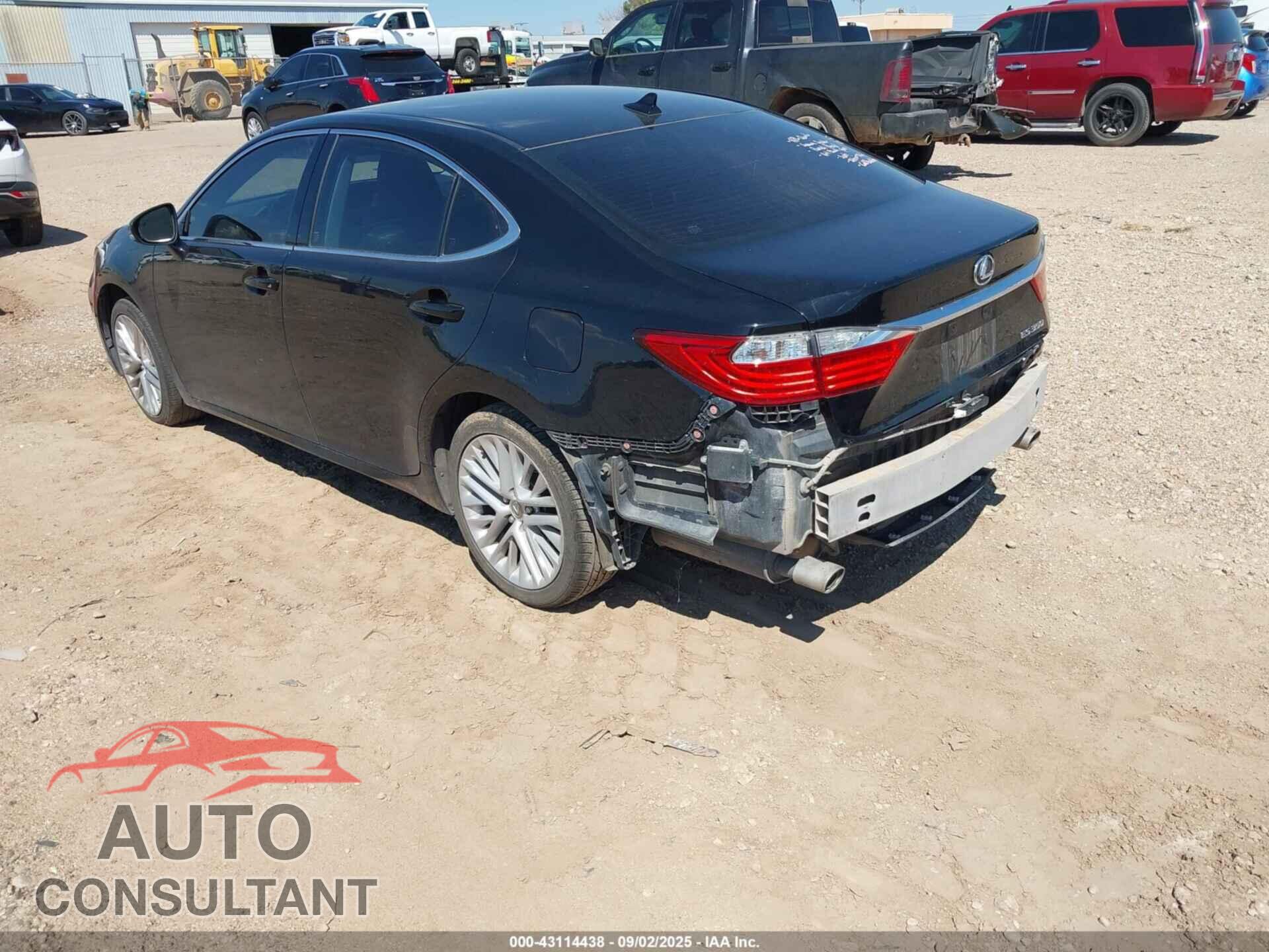 LEXUS ES 350 2013 - JTHBK1GG9D2016377
