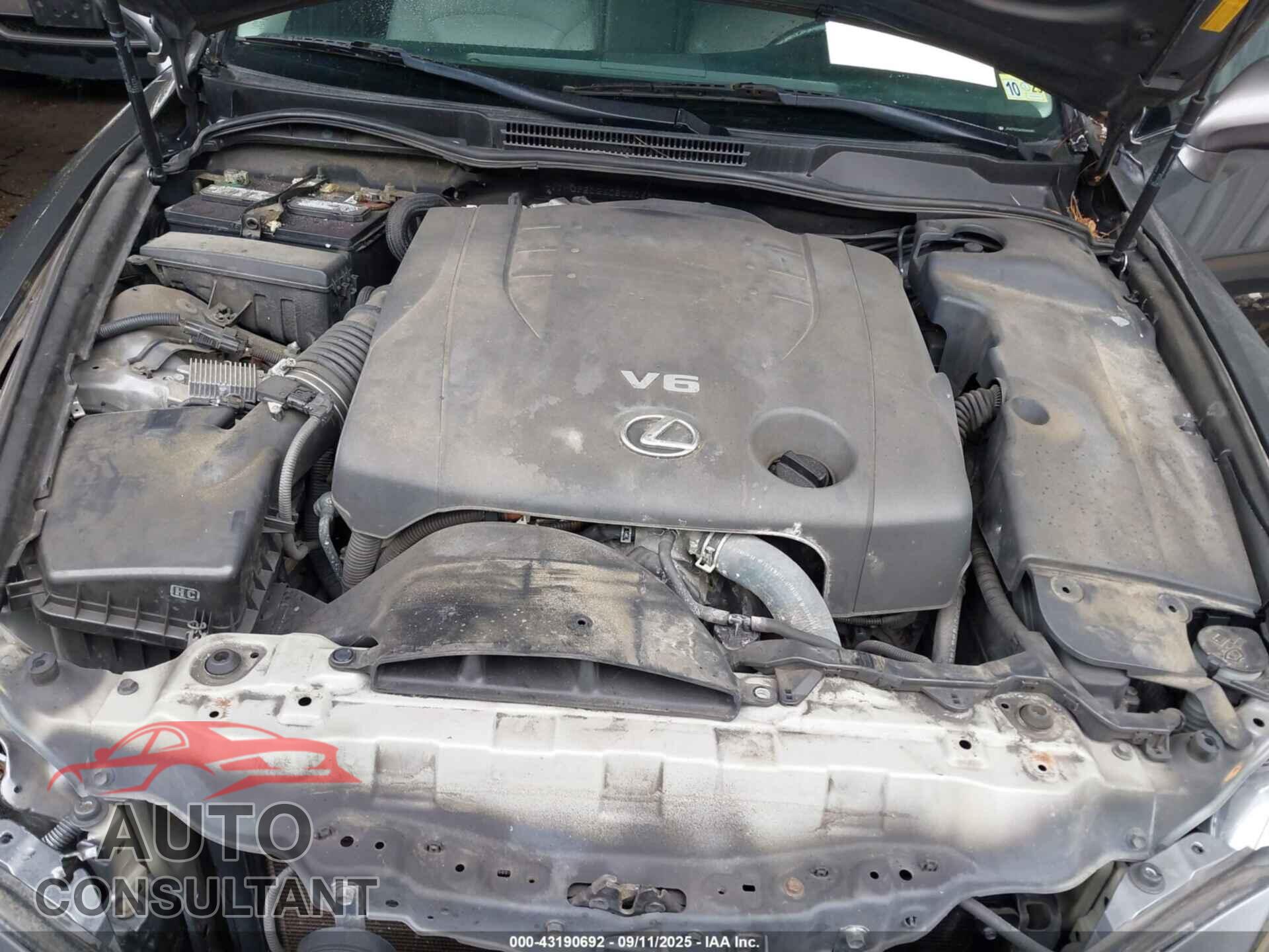 LEXUS IS 250 2012 - JTHCF5C26C5060683