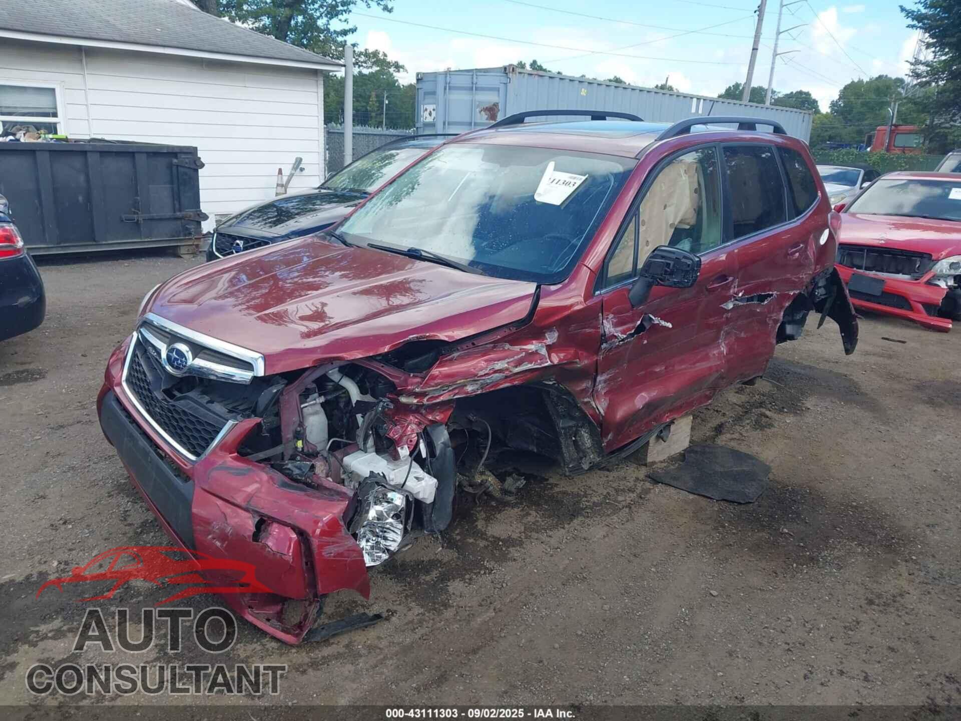 SUBARU FORESTER 2015 - JF2SJGDC6FH560202
