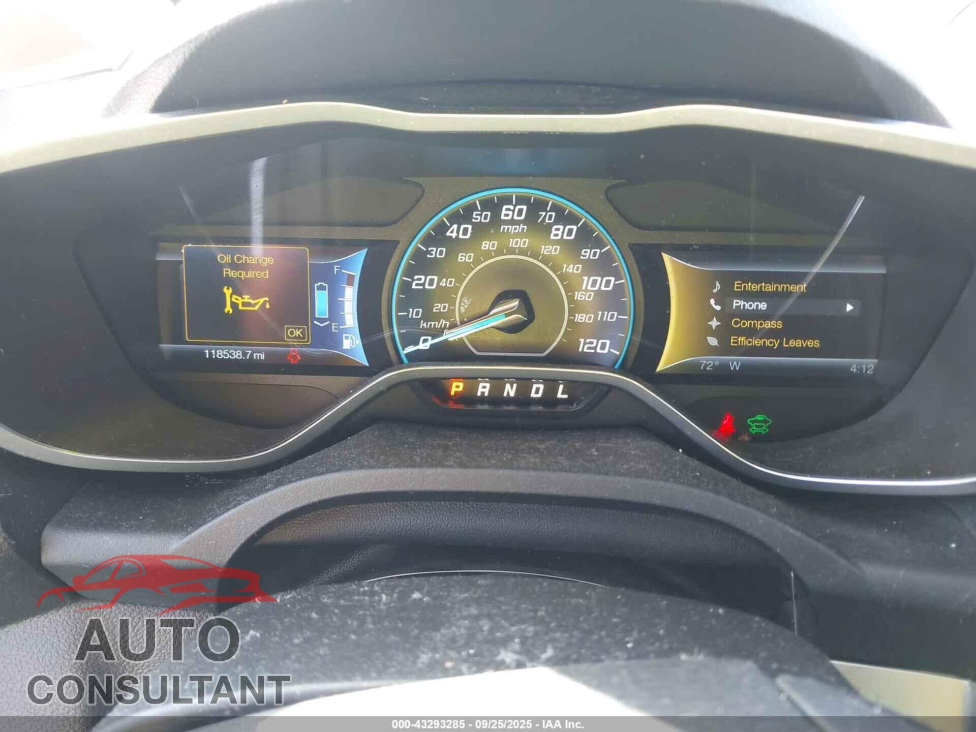 FORD C-MAX HYBRID 2013 - 1FADP5BUXDL528214