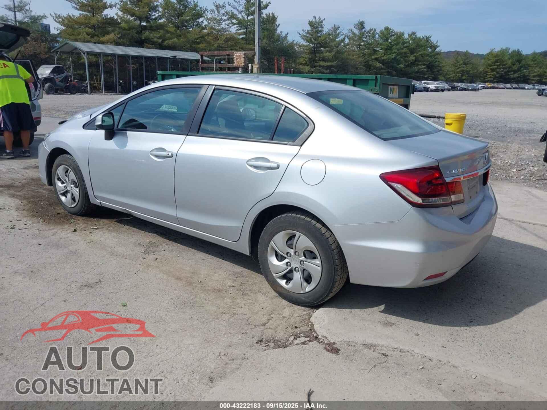 HONDA CIVIC 2013 - 2HGFB2F54DH583758