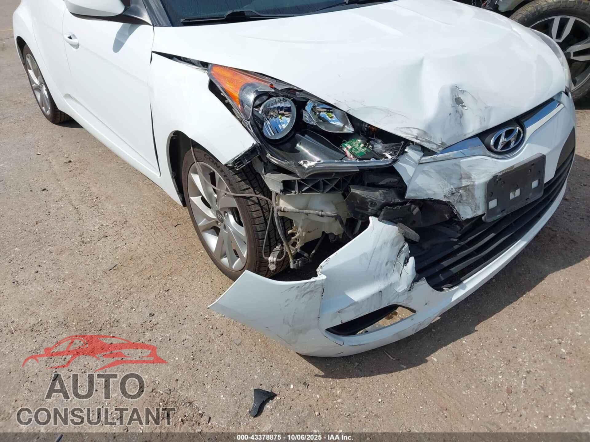 HYUNDAI VELOSTER 2016 - KMHTC6AD1GU280065