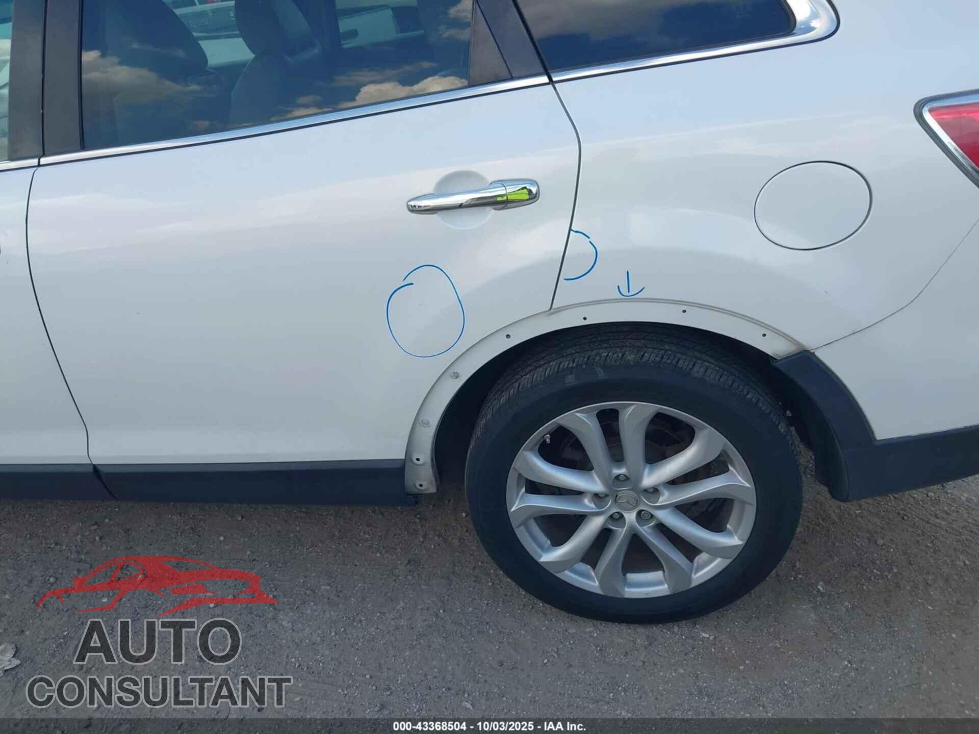 MAZDA CX-9 2012 - JM3TB3DA8C0362701