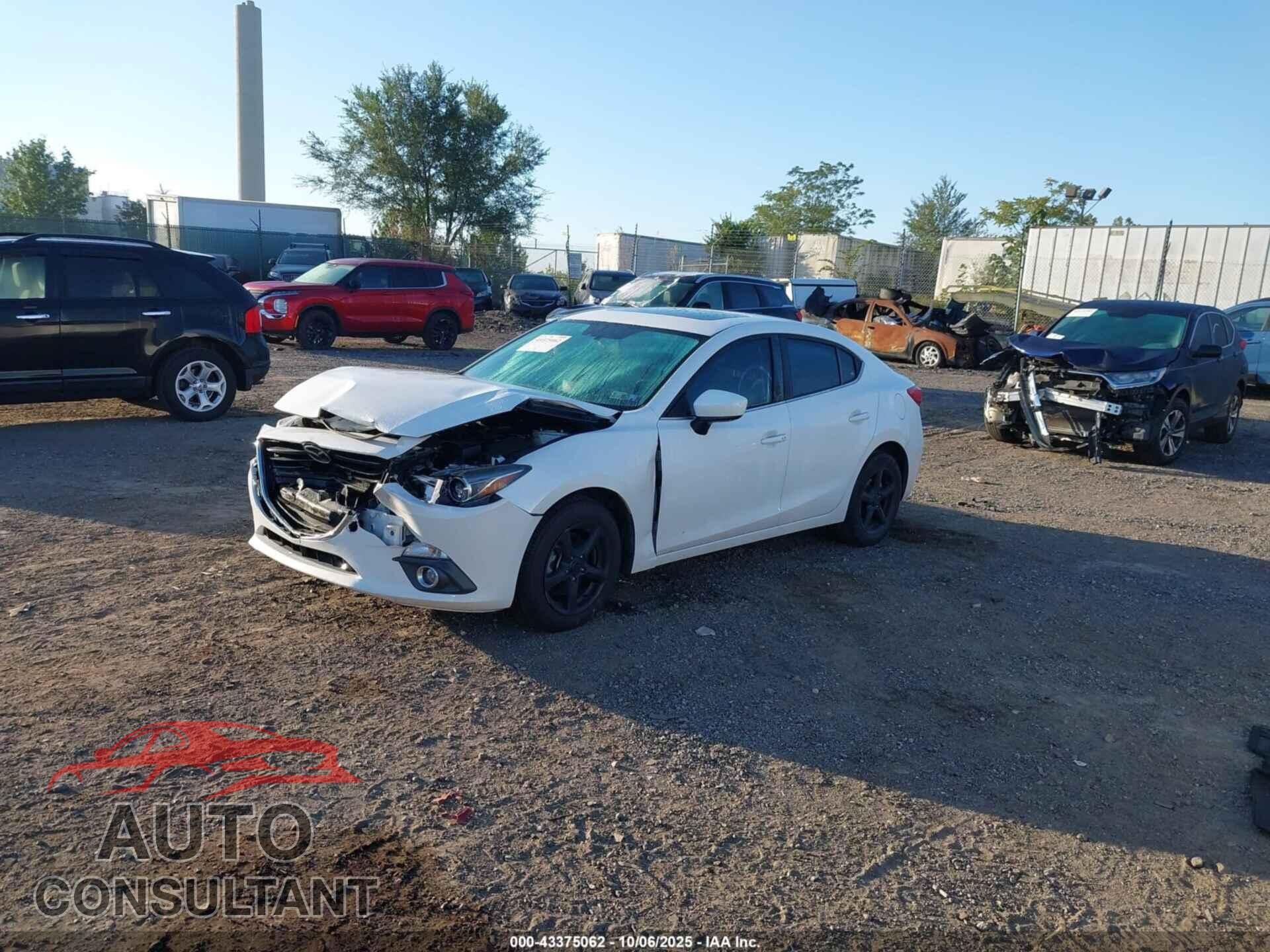 MAZDA MAZDA3 2015 - JM1BM1W37F1220579