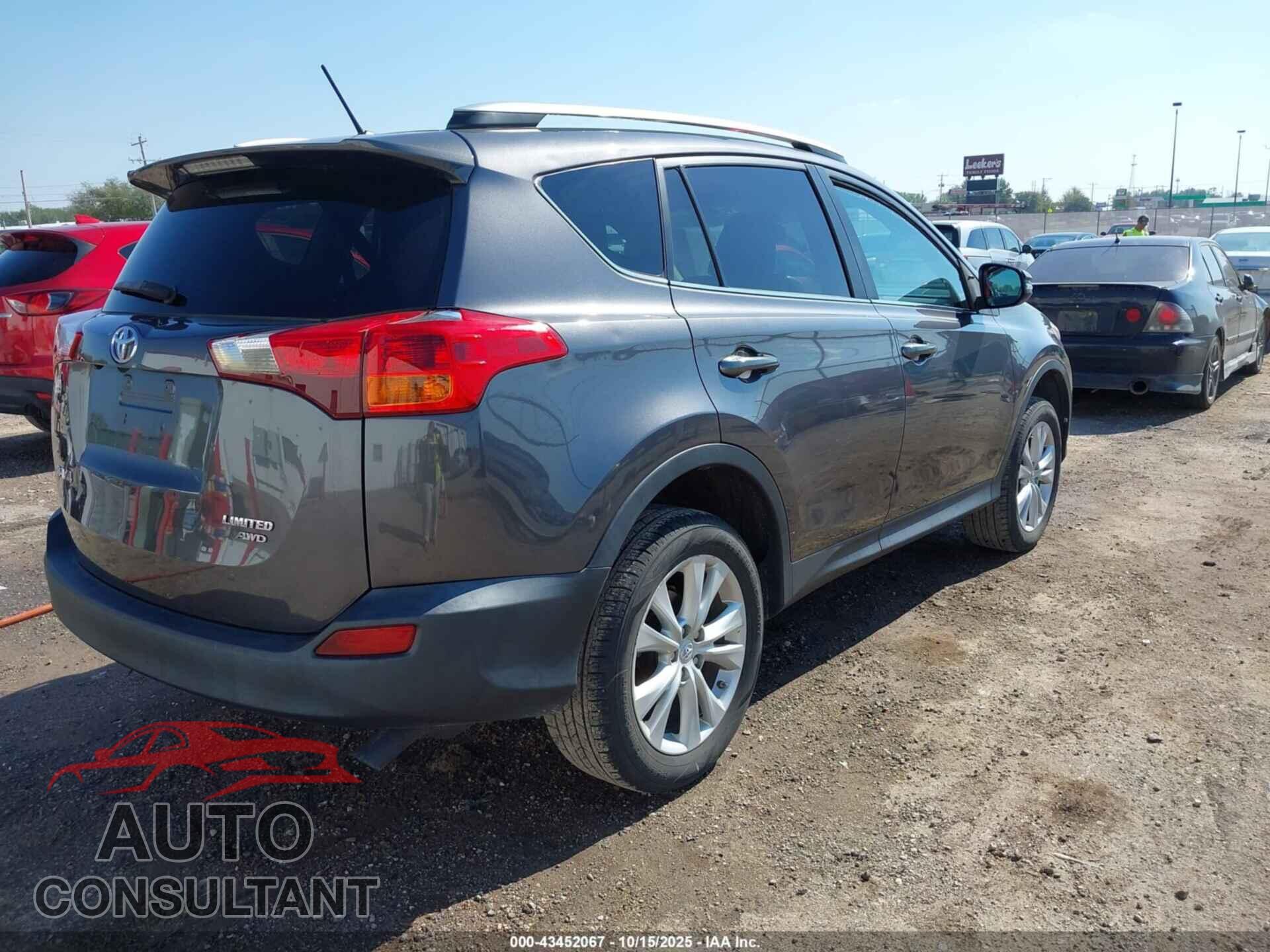 TOYOTA RAV4 2013 - 2T3DFREV3DW041328